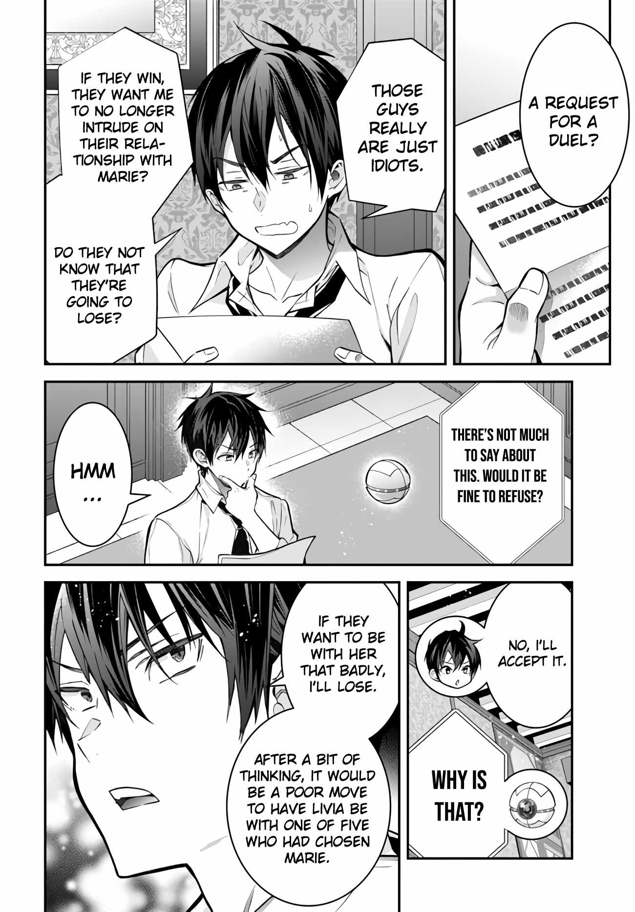 Otome Game Sekai wa Mob ni Kibishii Sekai Desu chapter 37 page 18