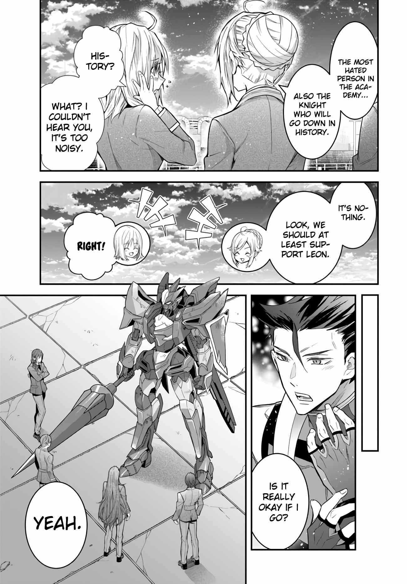 Otome Game Sekai wa Mob ni Kibishii Sekai Desu chapter 37 page 23