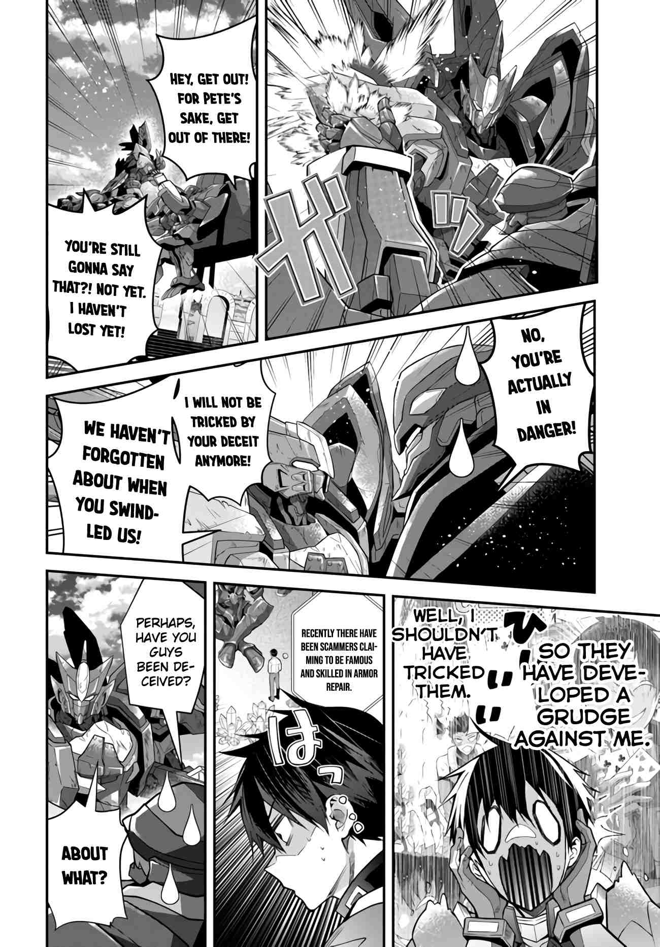 Otome Game Sekai wa Mob ni Kibishii Sekai Desu chapter 37 page 32