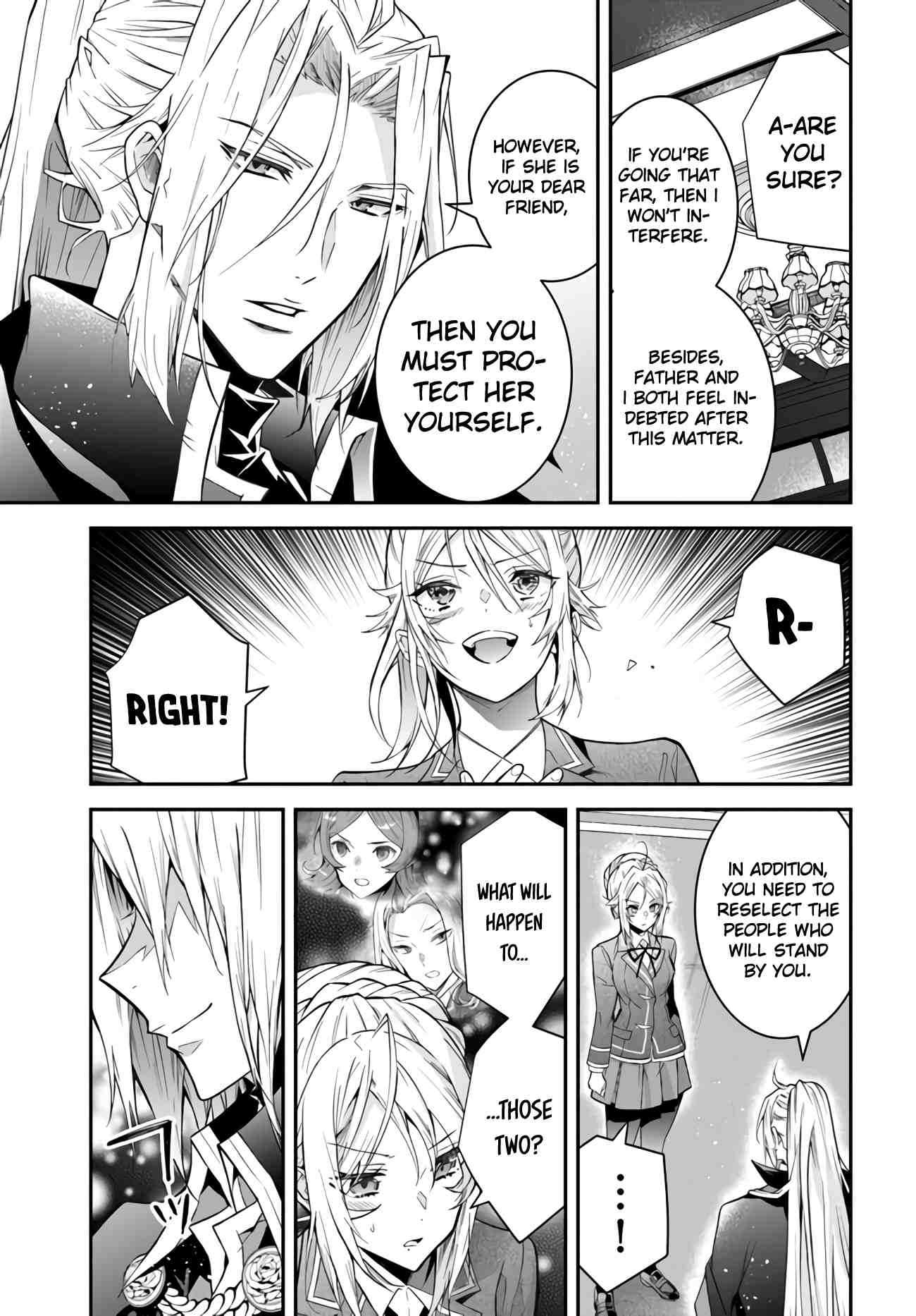 Otome Game Sekai wa Mob ni Kibishii Sekai Desu chapter 37 page 7