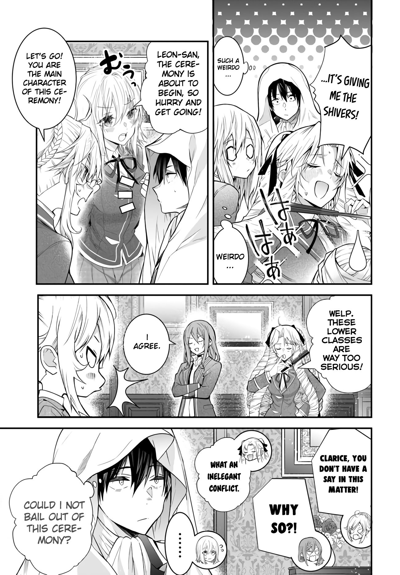 Otome Game Sekai wa Mob ni Kibishii Sekai Desu chapter 38 page 13