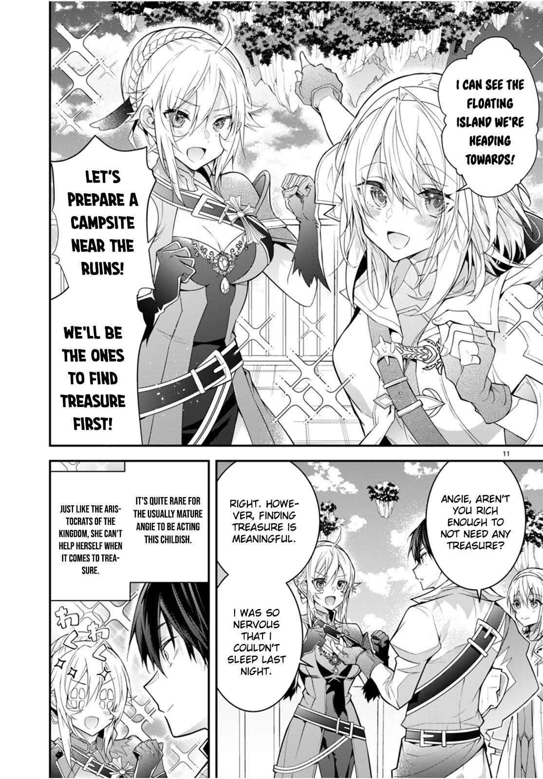 Otome Game Sekai wa Mob ni Kibishii Sekai Desu chapter 40 page 11