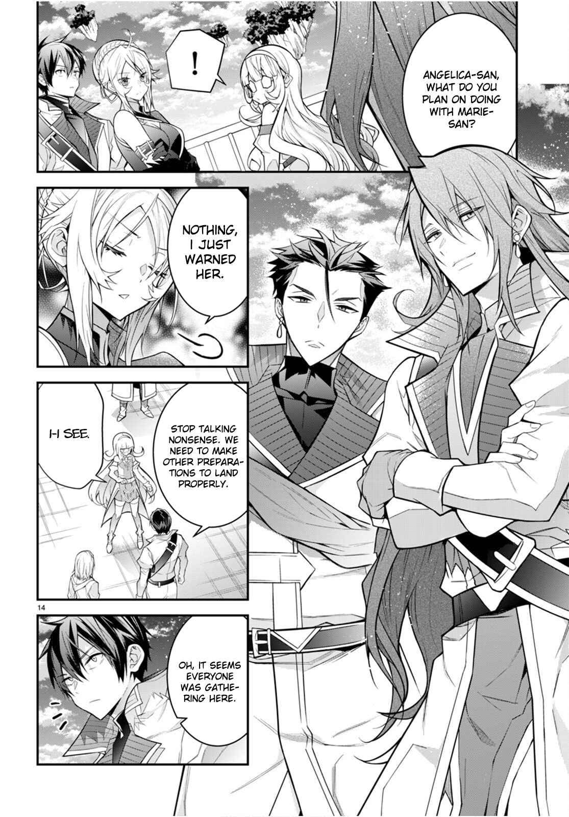 Otome Game Sekai wa Mob ni Kibishii Sekai Desu chapter 40 page 14