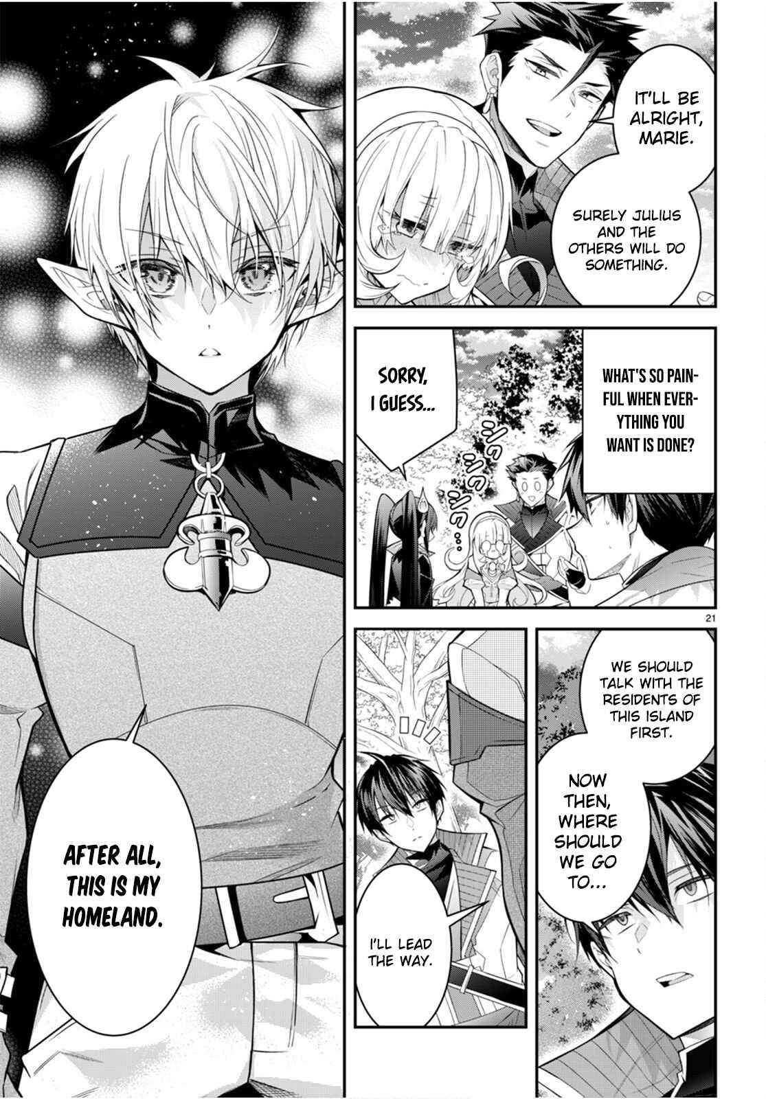 Otome Game Sekai wa Mob ni Kibishii Sekai Desu chapter 40 page 21