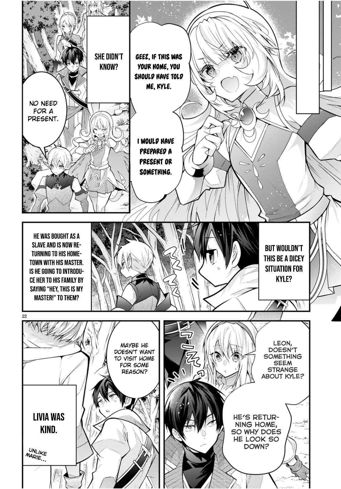 Otome Game Sekai wa Mob ni Kibishii Sekai Desu chapter 40 page 22