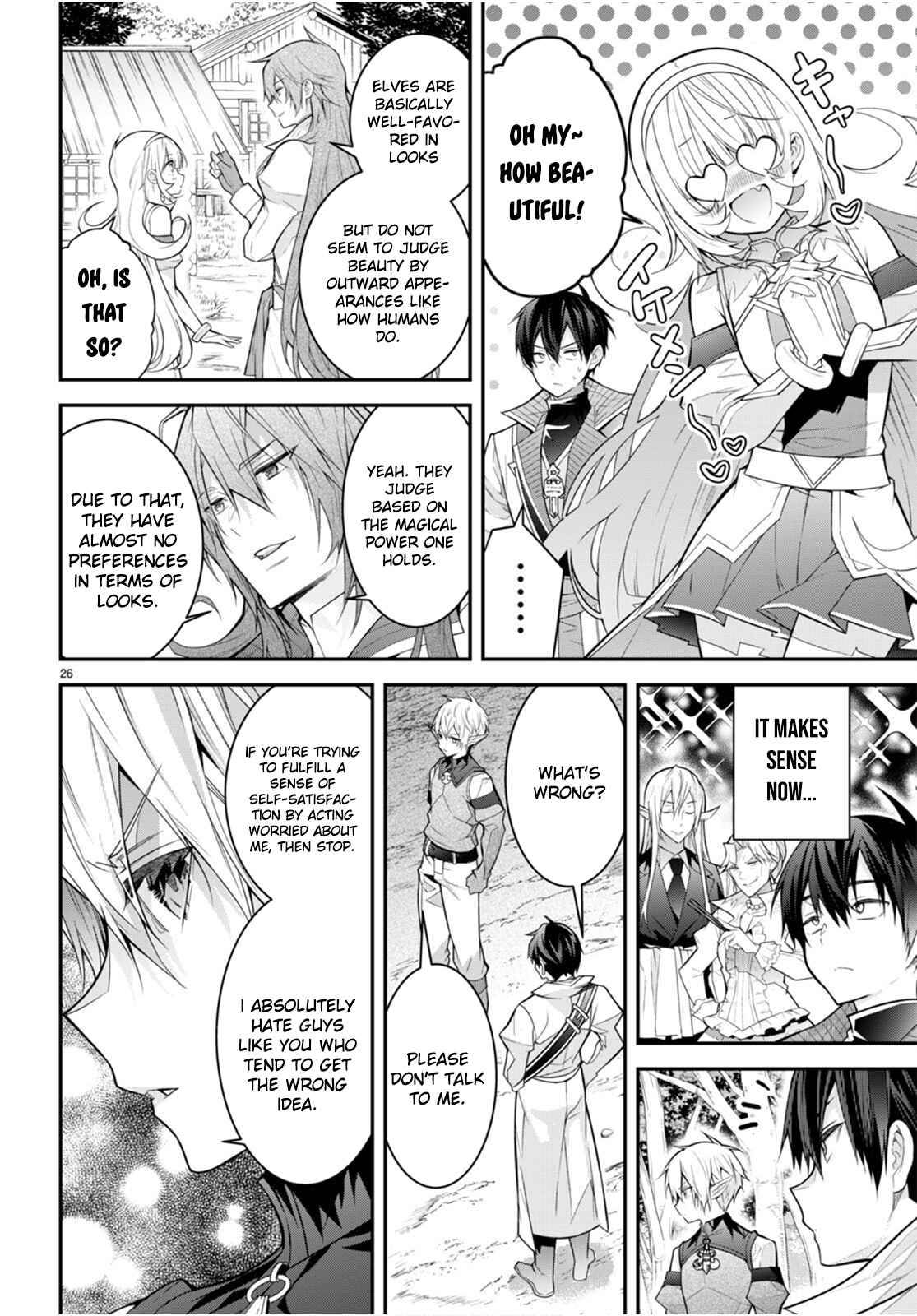 Otome Game Sekai wa Mob ni Kibishii Sekai Desu chapter 40 page 25