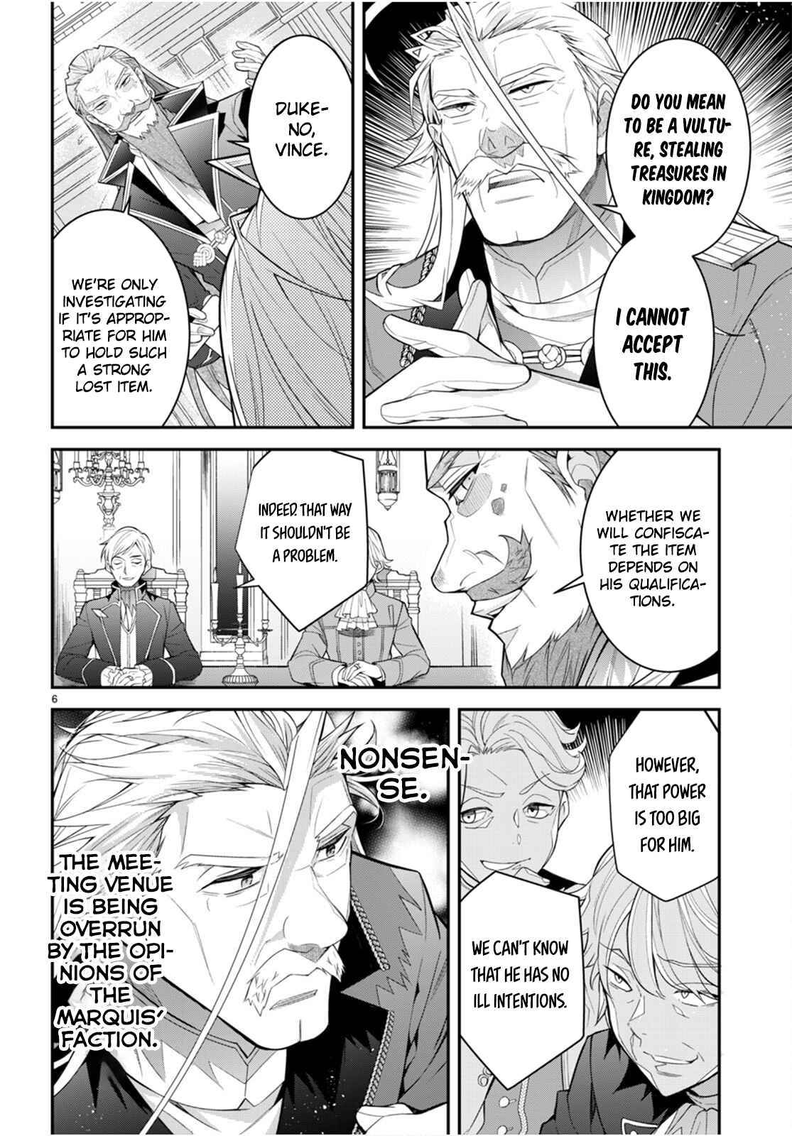 Otome Game Sekai wa Mob ni Kibishii Sekai Desu chapter 40 page 6