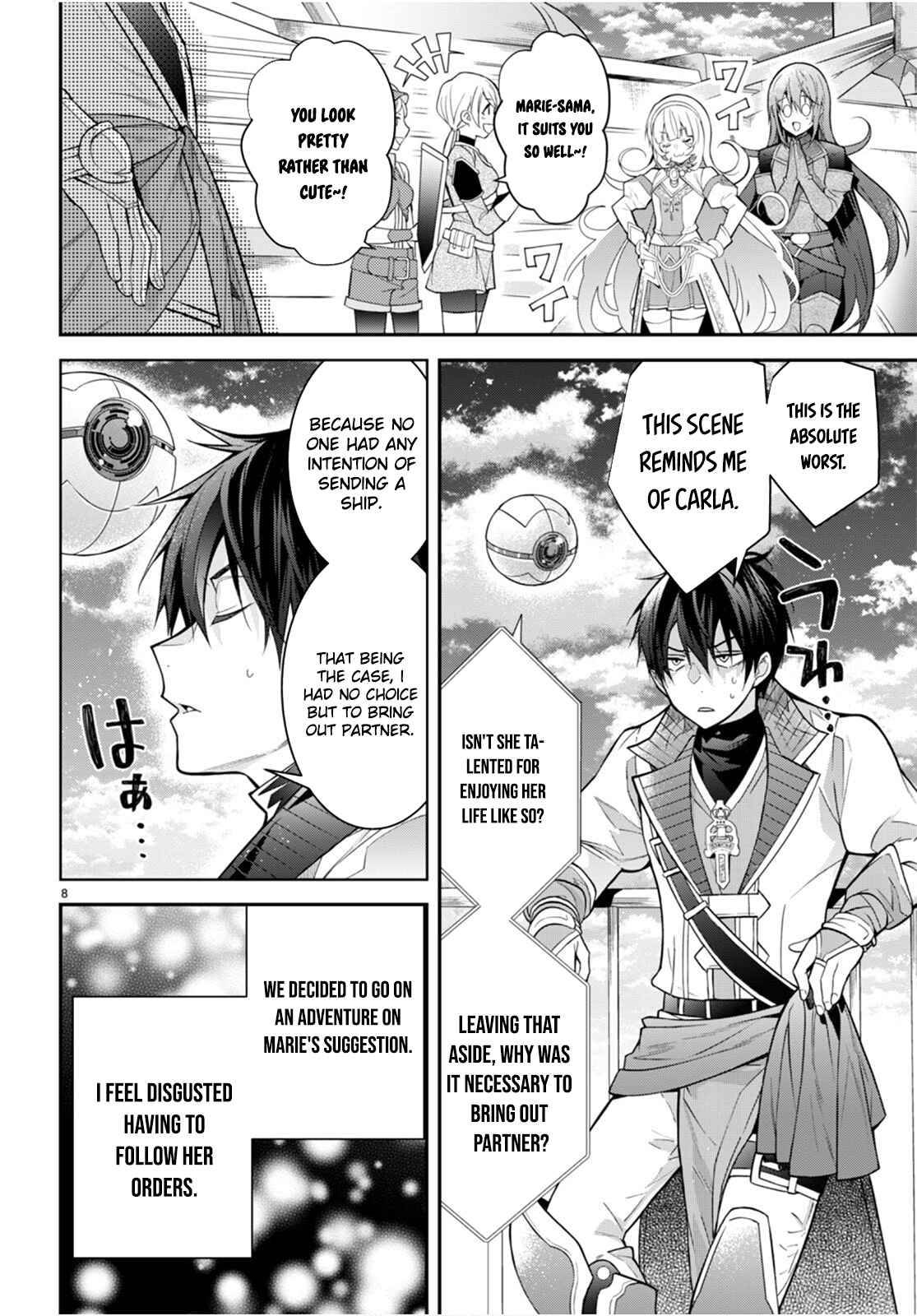 Otome Game Sekai wa Mob ni Kibishii Sekai Desu chapter 40 page 8