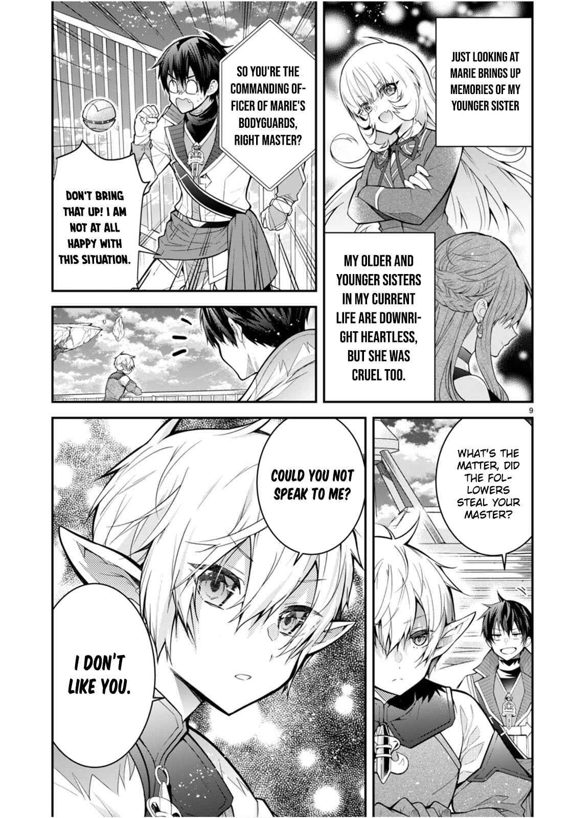 Otome Game Sekai wa Mob ni Kibishii Sekai Desu chapter 40 page 9