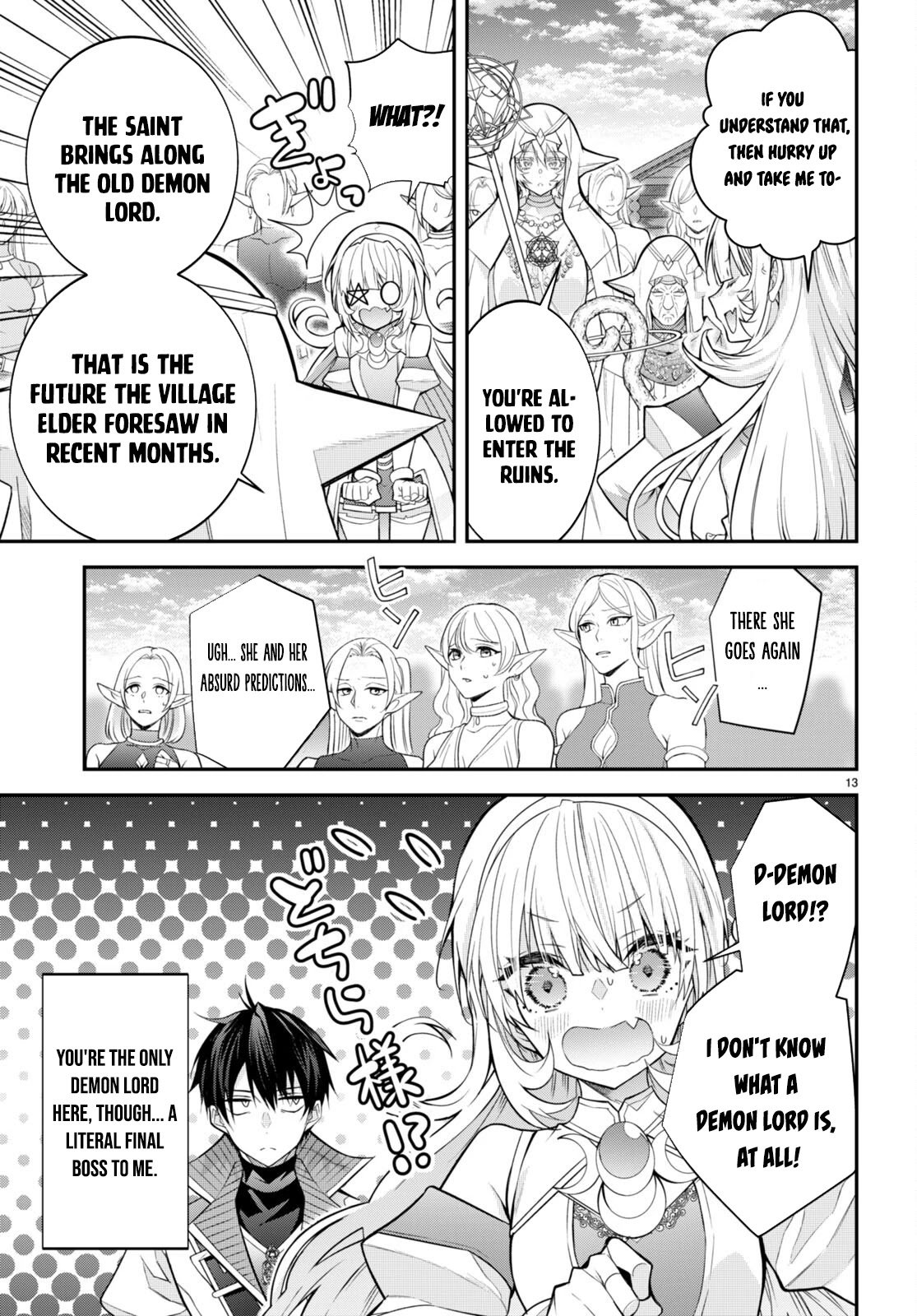 Otome Game Sekai wa Mob ni Kibishii Sekai Desu chapter 41 page 13