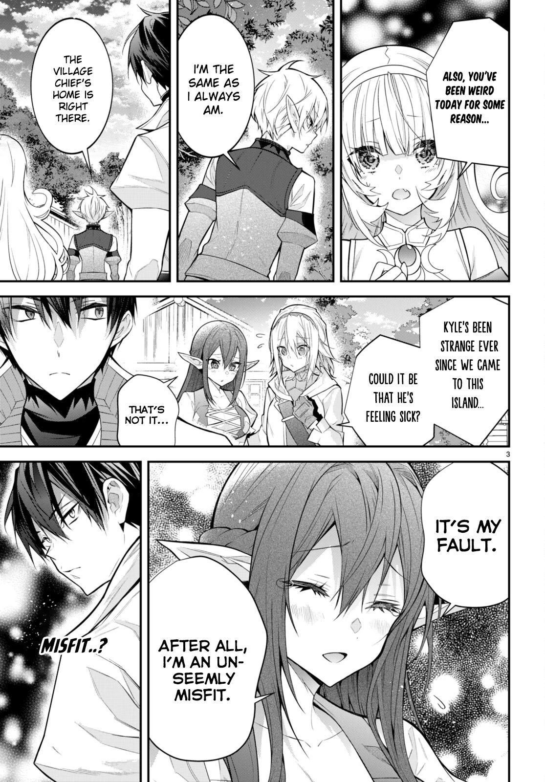 Otome Game Sekai wa Mob ni Kibishii Sekai Desu chapter 41 page 3