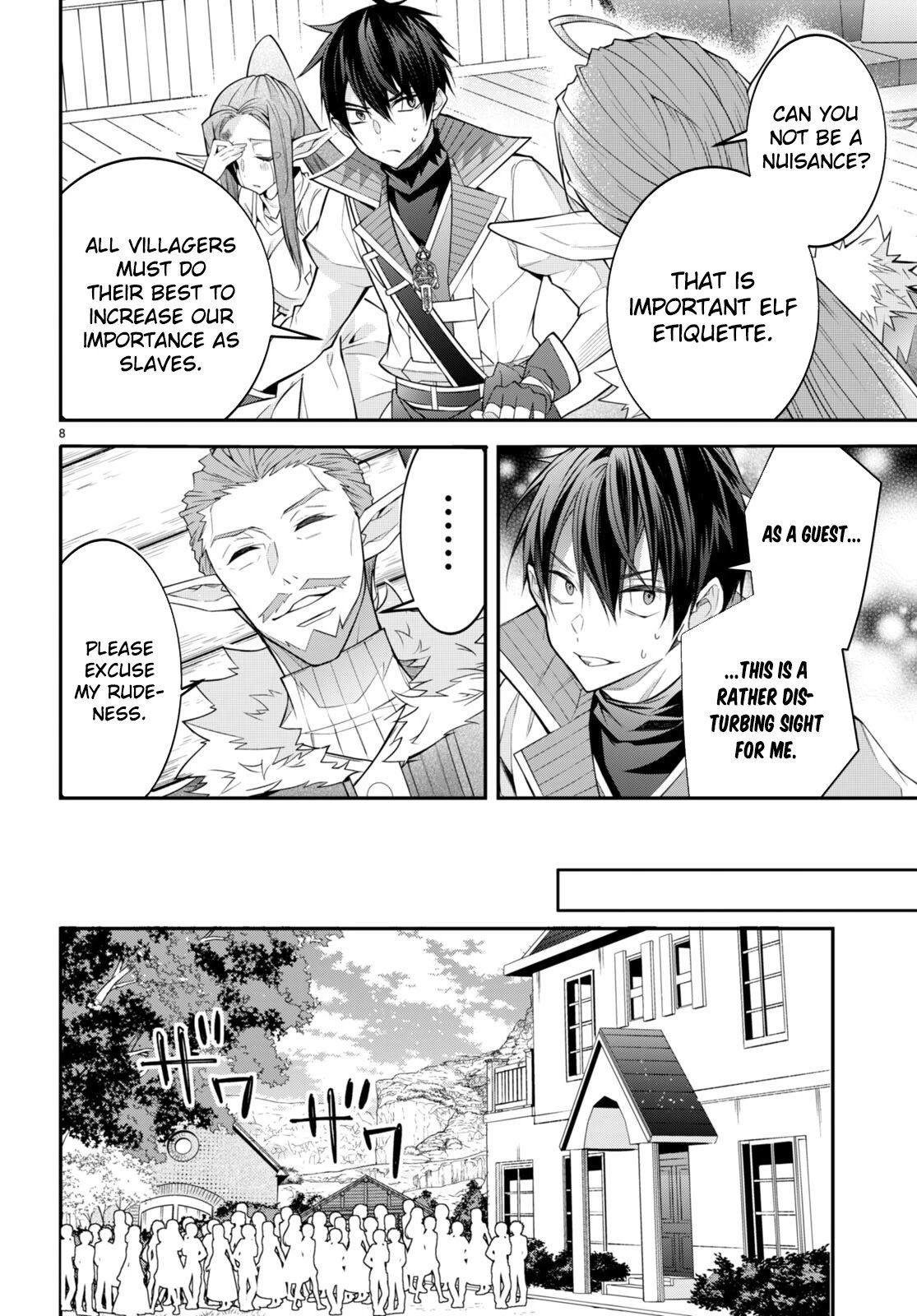 Otome Game Sekai wa Mob ni Kibishii Sekai Desu chapter 41 page 8