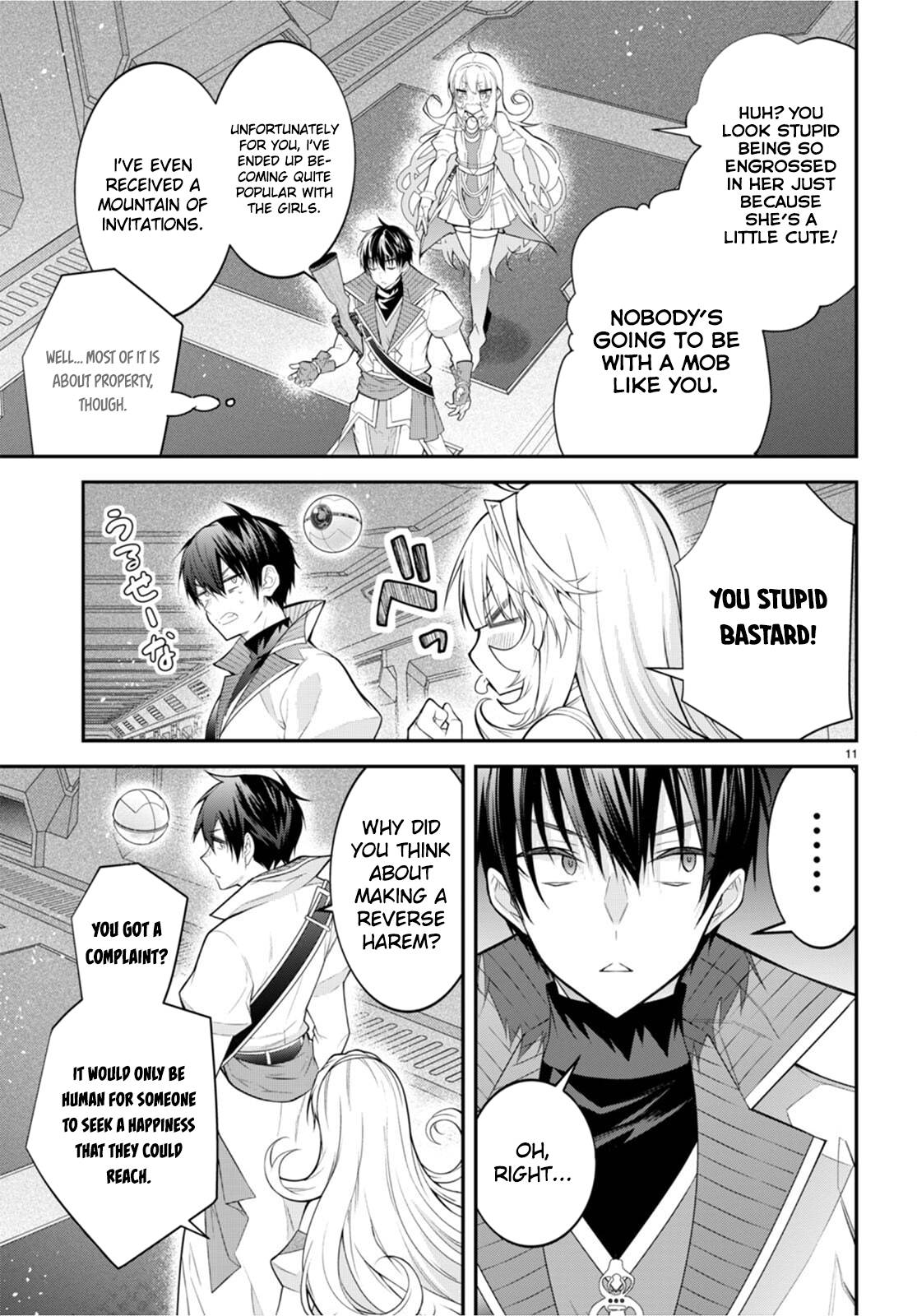 Otome Game Sekai wa Mob ni Kibishii Sekai Desu chapter 42 page 12