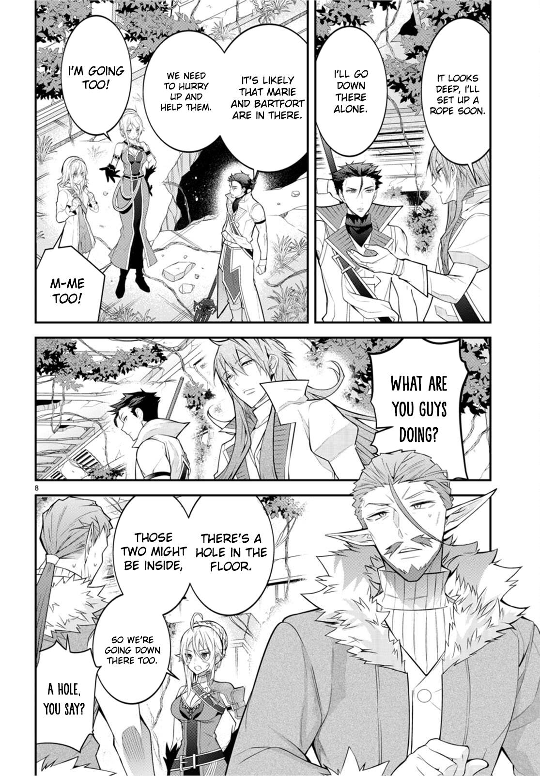 Otome Game Sekai wa Mob ni Kibishii Sekai Desu chapter 42 page 9