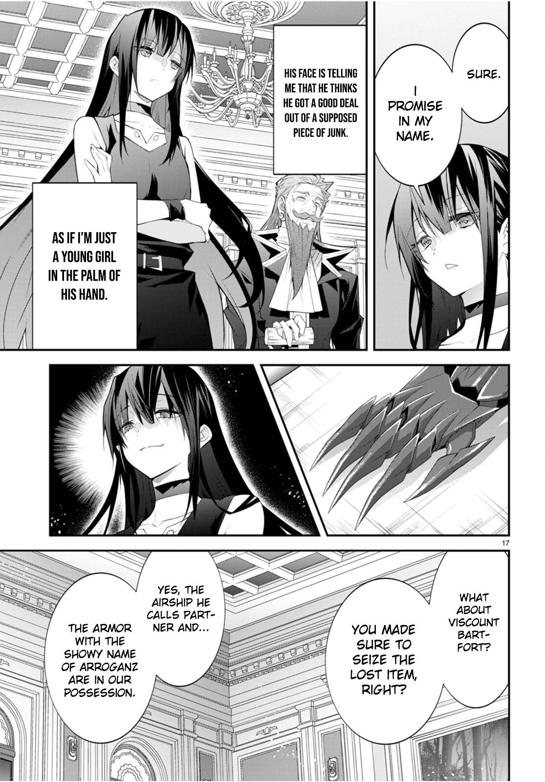 Otome Game Sekai wa Mob ni Kibishii Sekai Desu chapter 46 page 17