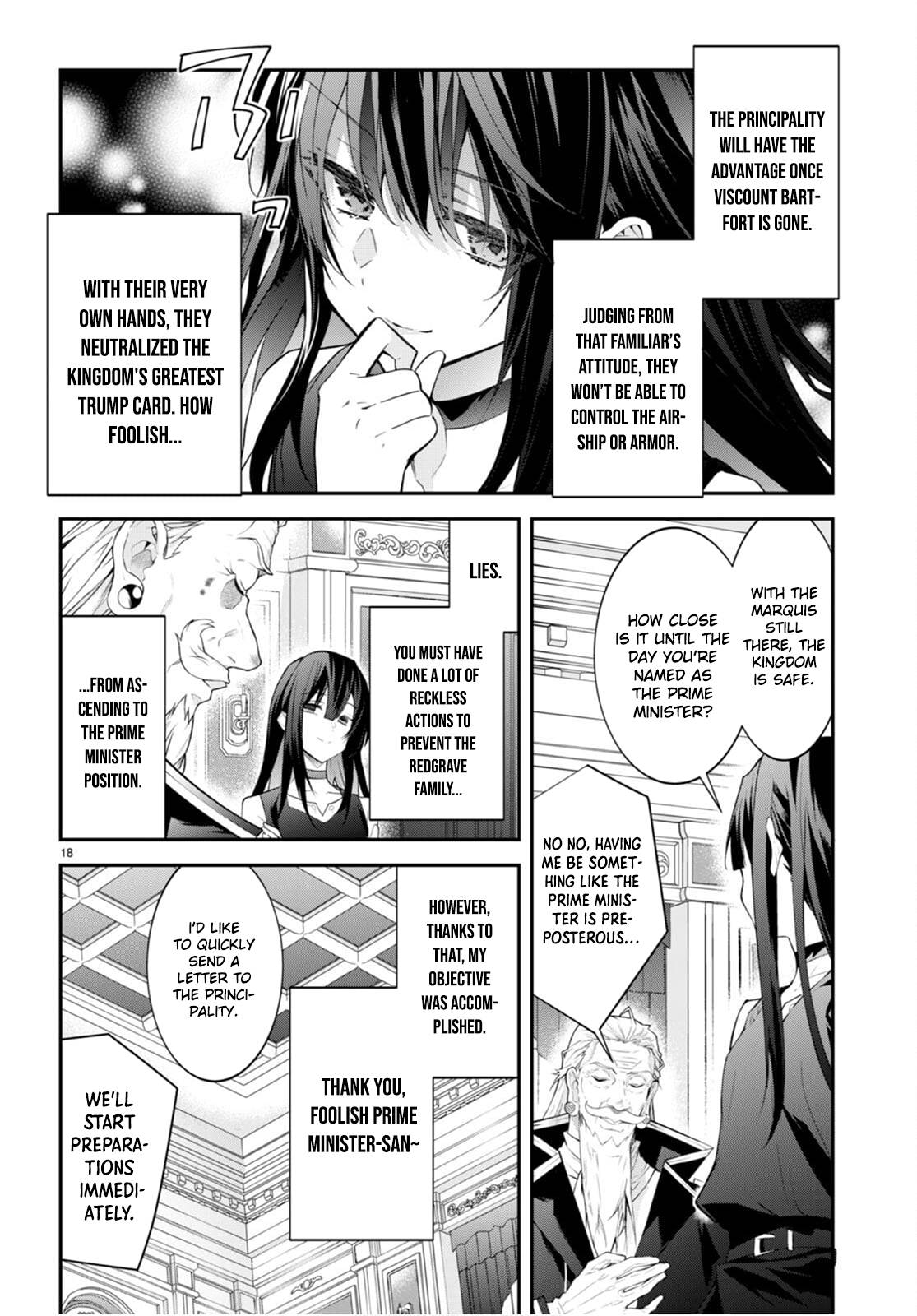 Otome Game Sekai wa Mob ni Kibishii Sekai Desu chapter 46 page 18