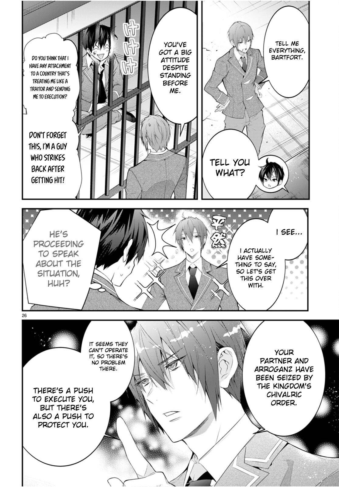 Otome Game Sekai wa Mob ni Kibishii Sekai Desu chapter 46 page 26