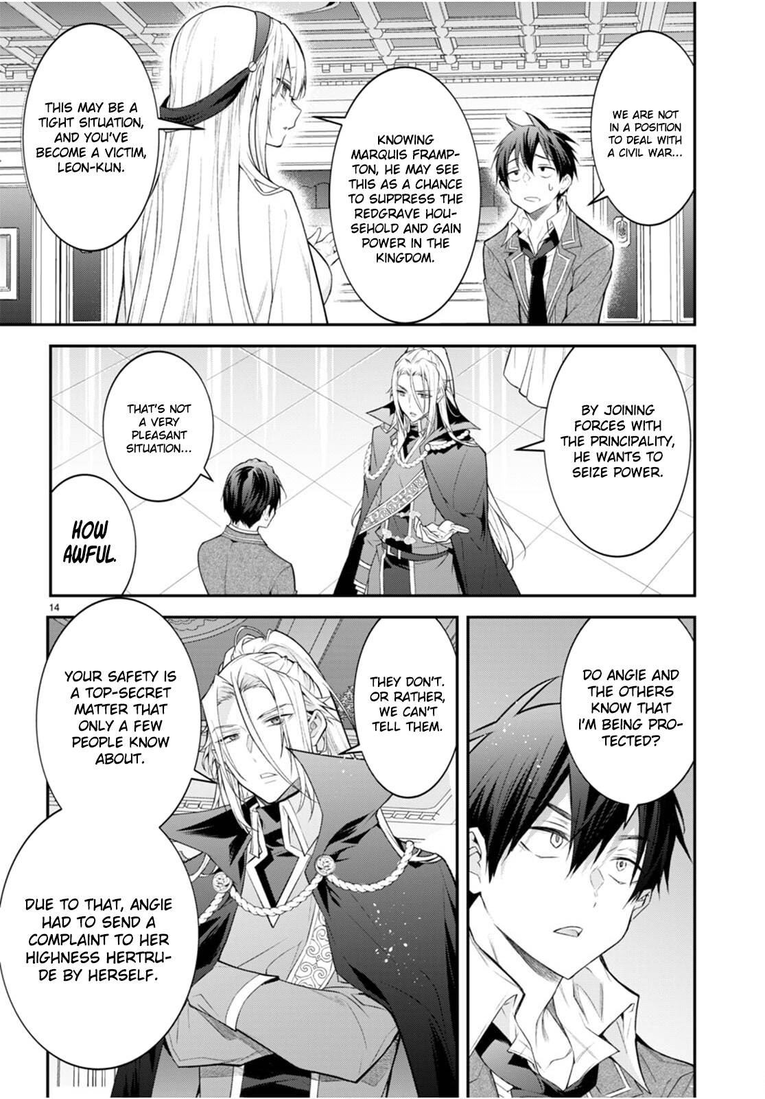 Otome Game Sekai wa Mob ni Kibishii Sekai Desu chapter 47 page 15