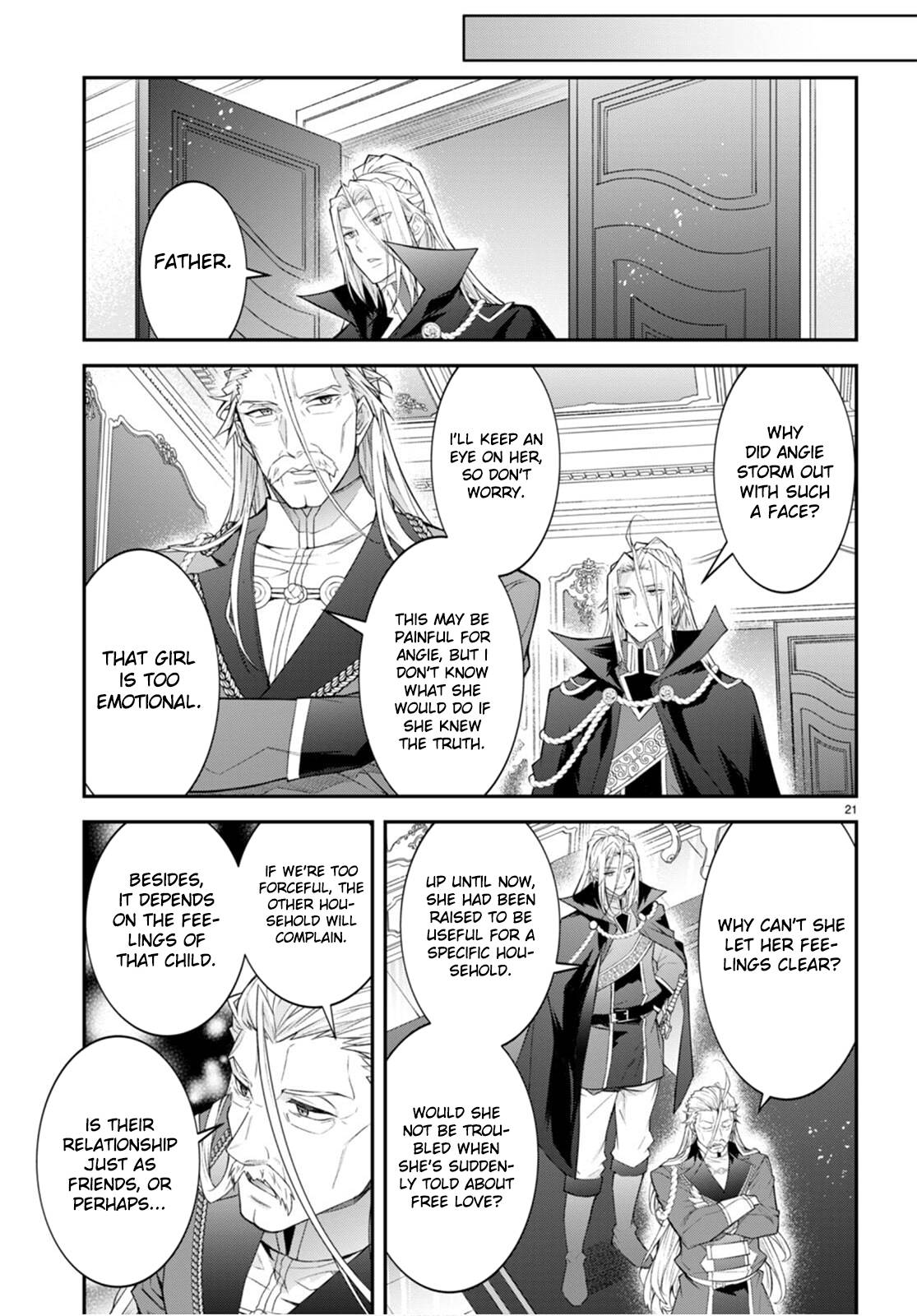 Otome Game Sekai wa Mob ni Kibishii Sekai Desu chapter 47 page 22