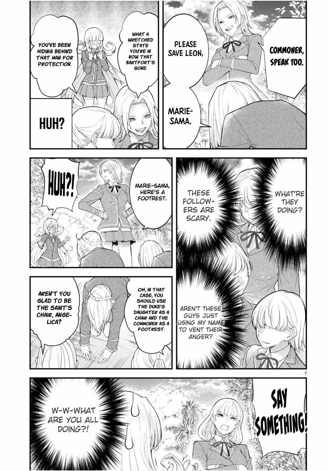 Otome Game Sekai wa Mob ni Kibishii Sekai Desu chapter 48 page 7