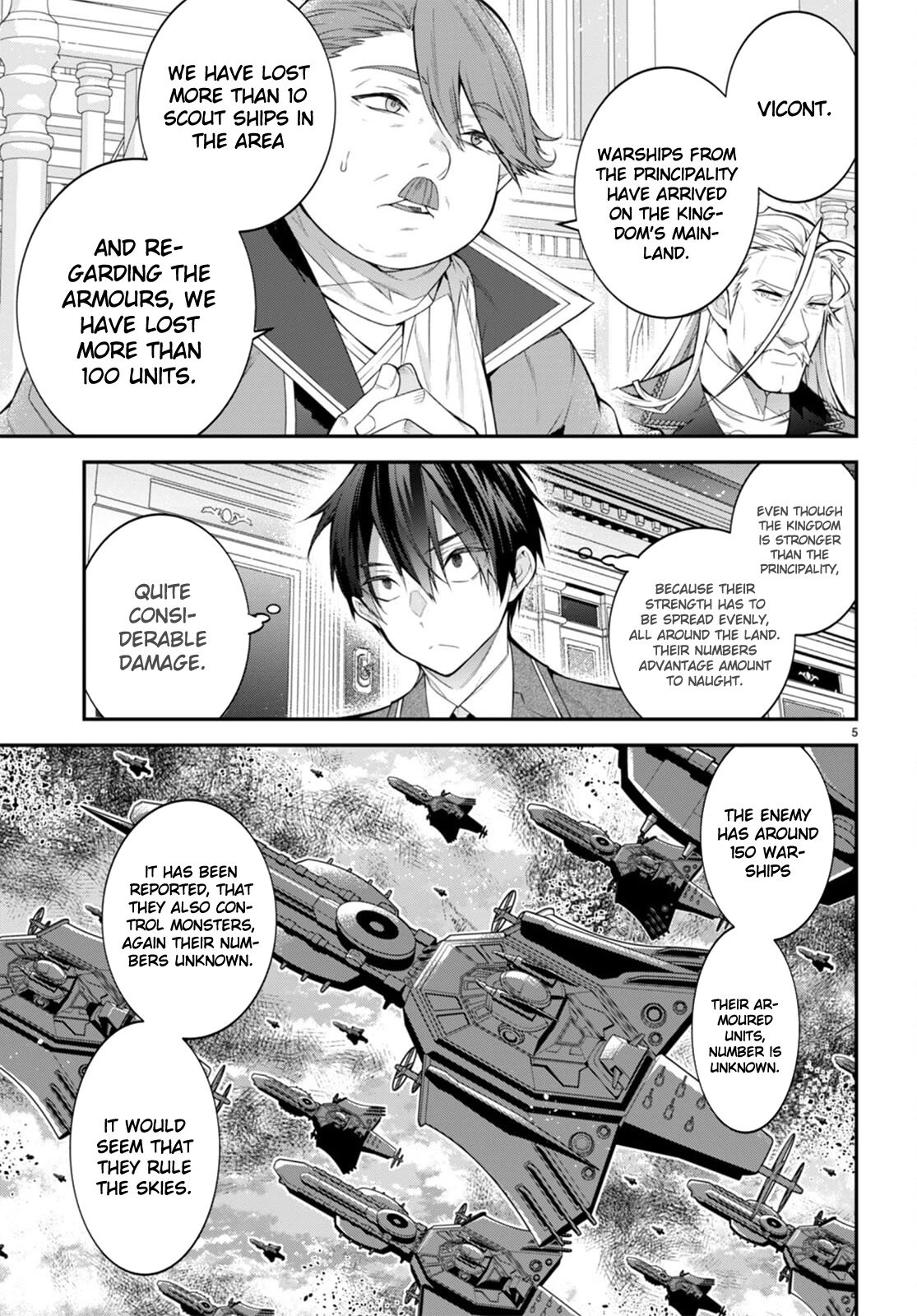 Otome Game Sekai wa Mob ni Kibishii Sekai Desu chapter 49 page 6
