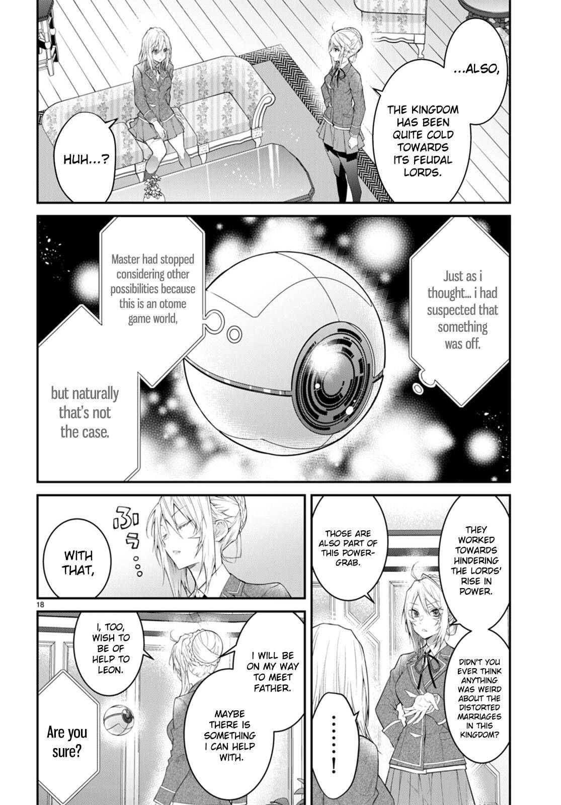 Otome Game Sekai wa Mob ni Kibishii Sekai Desu chapter 50 page 18