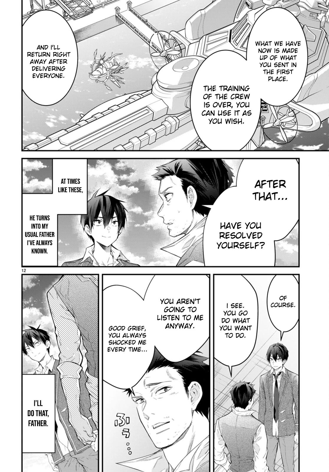 Otome Game Sekai wa Mob ni Kibishii Sekai Desu chapter 51 page 12