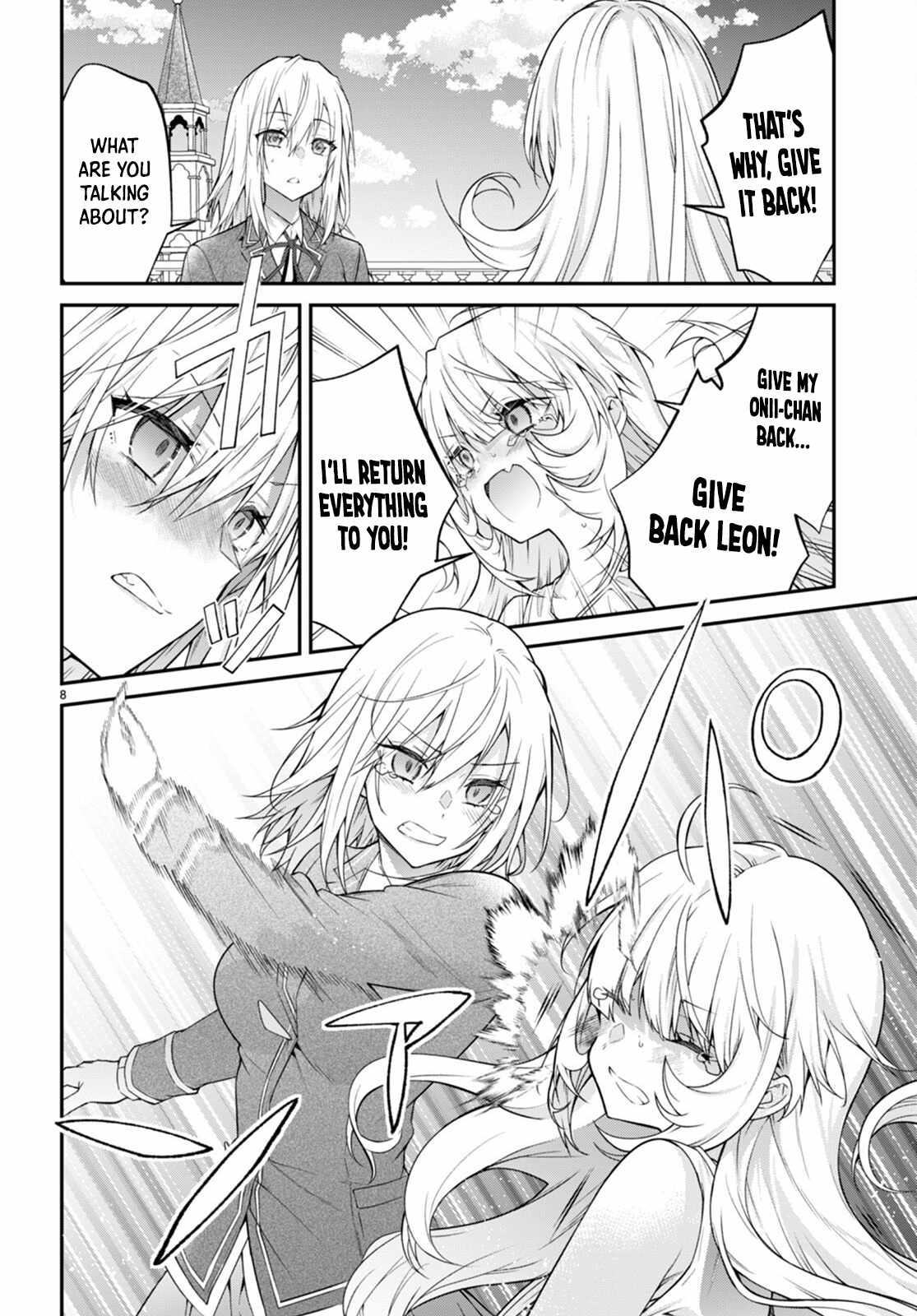 Otome Game Sekai wa Mob ni Kibishii Sekai Desu chapter 52 page 8