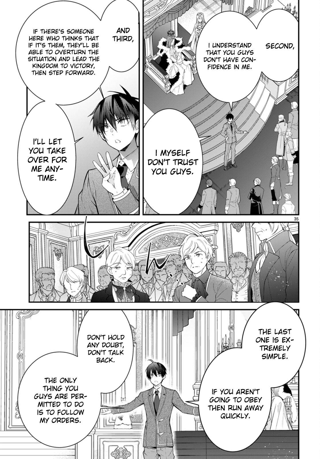 Otome Game Sekai wa Mob ni Kibishii Sekai Desu chapter 53 page 37