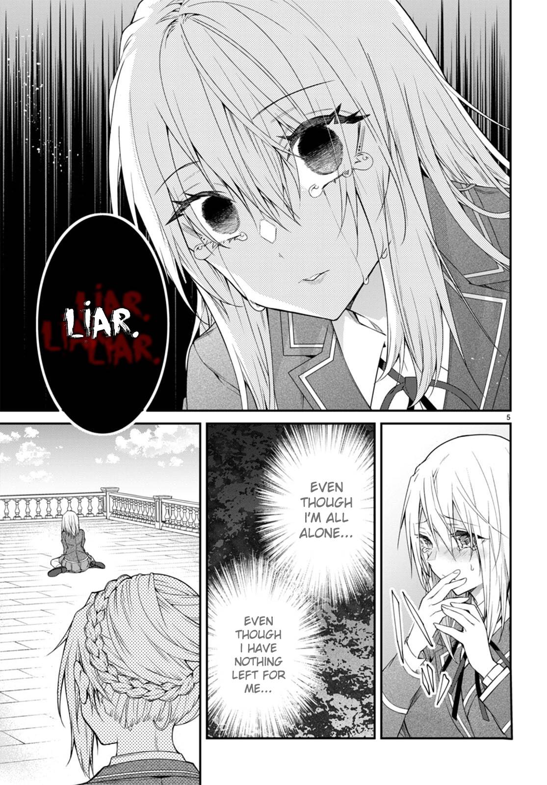 Otome Game Sekai wa Mob ni Kibishii Sekai Desu chapter 53 page 7