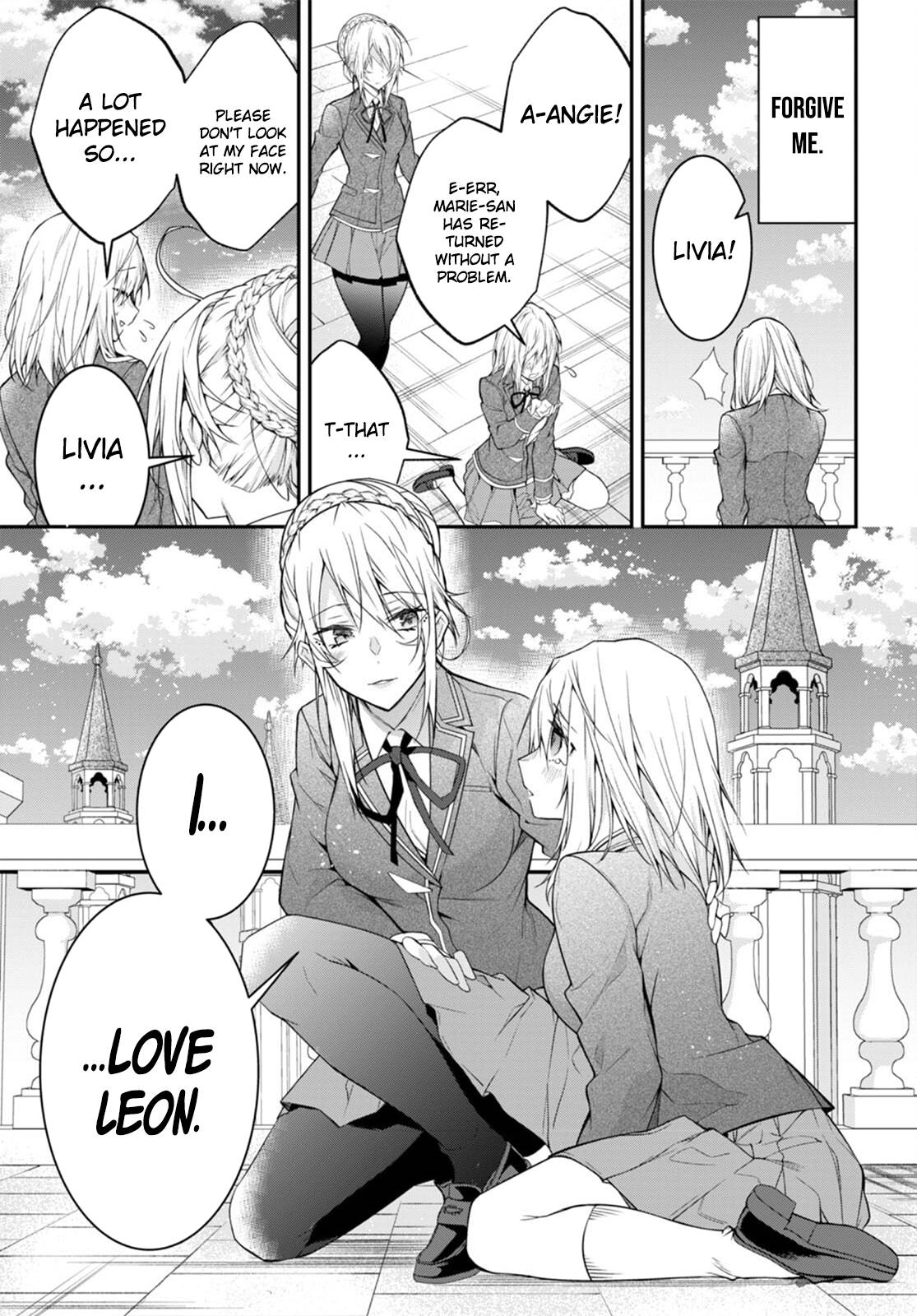 Otome Game Sekai wa Mob ni Kibishii Sekai Desu chapter 53 page 9