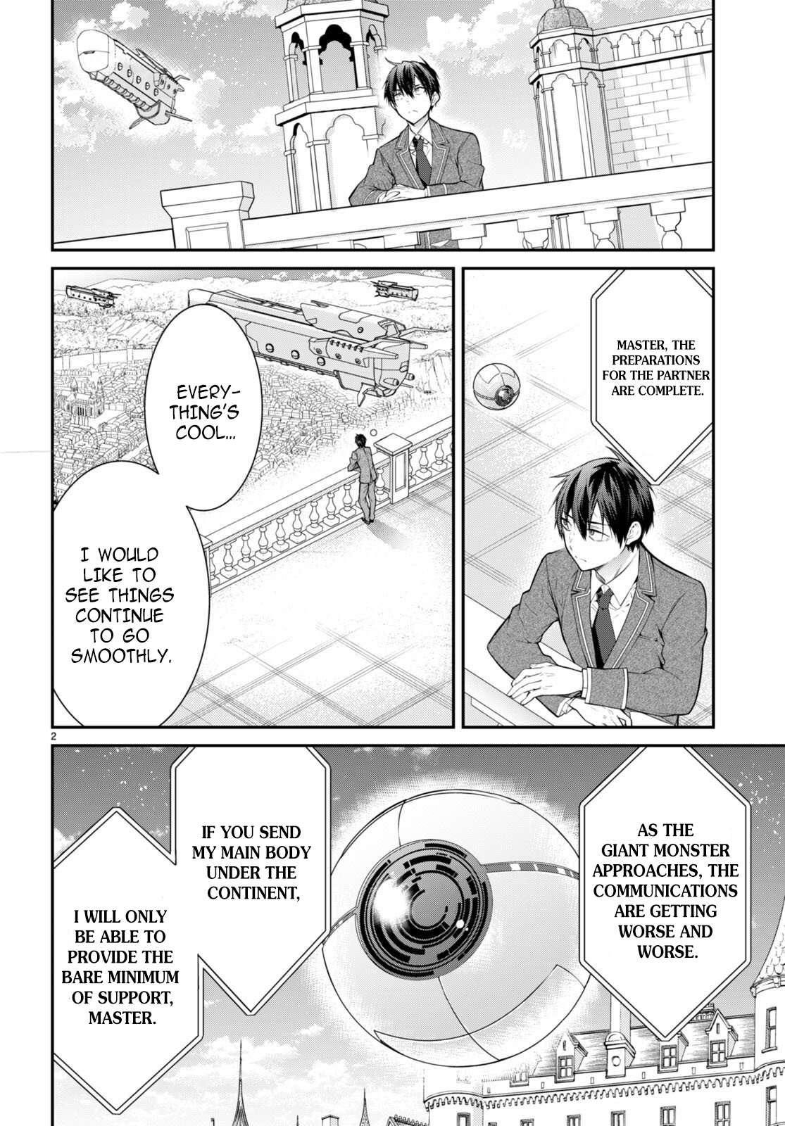 Otome Game Sekai wa Mob ni Kibishii Sekai Desu chapter 55 page 2