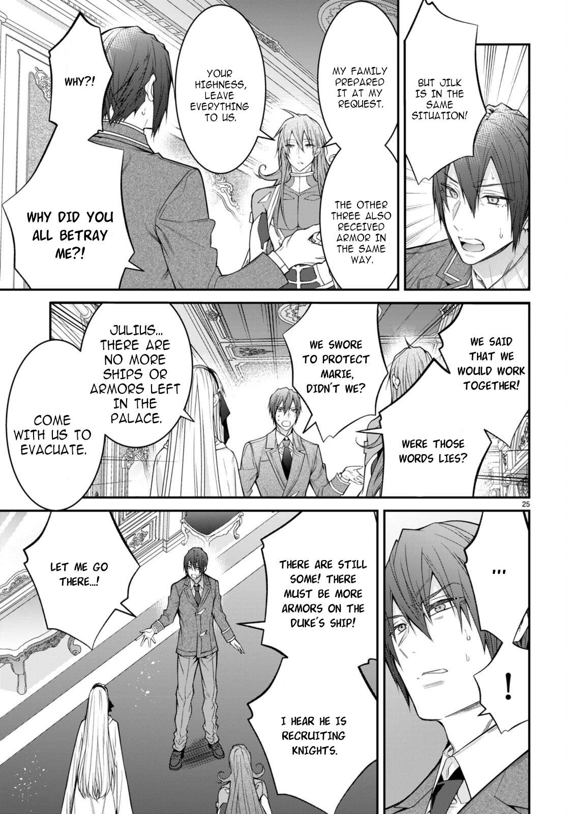 Otome Game Sekai wa Mob ni Kibishii Sekai Desu chapter 55 page 25