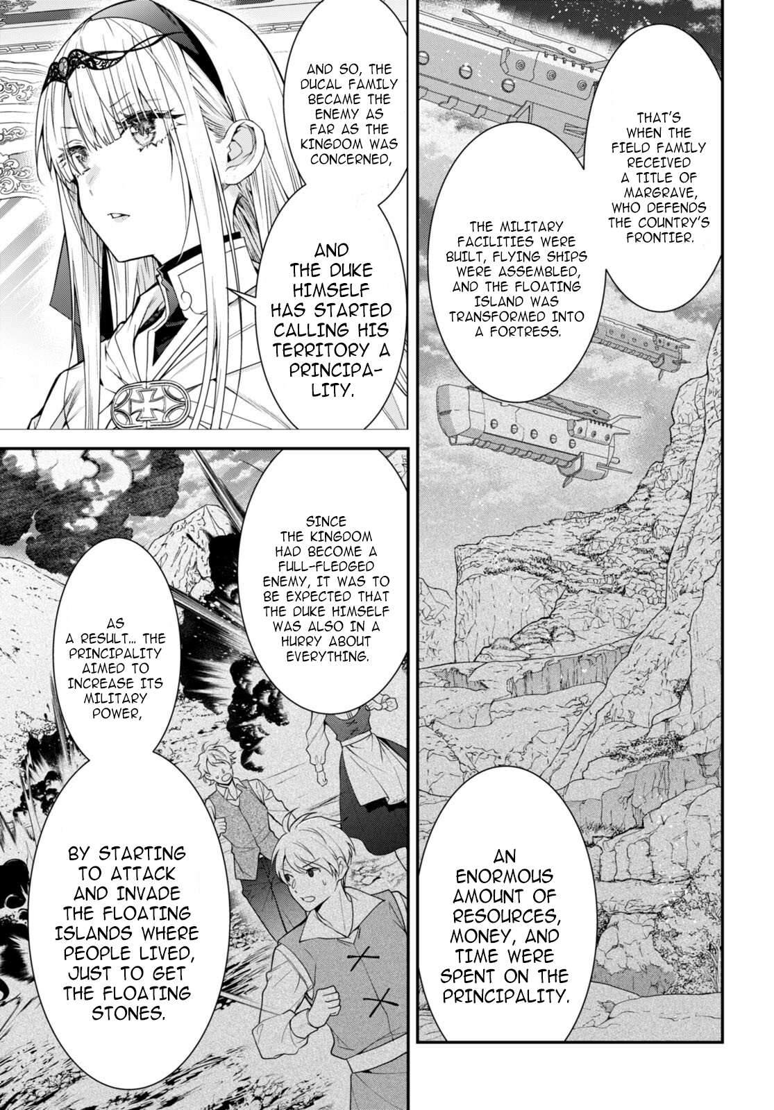 Otome Game Sekai wa Mob ni Kibishii Sekai Desu chapter 55 page 9