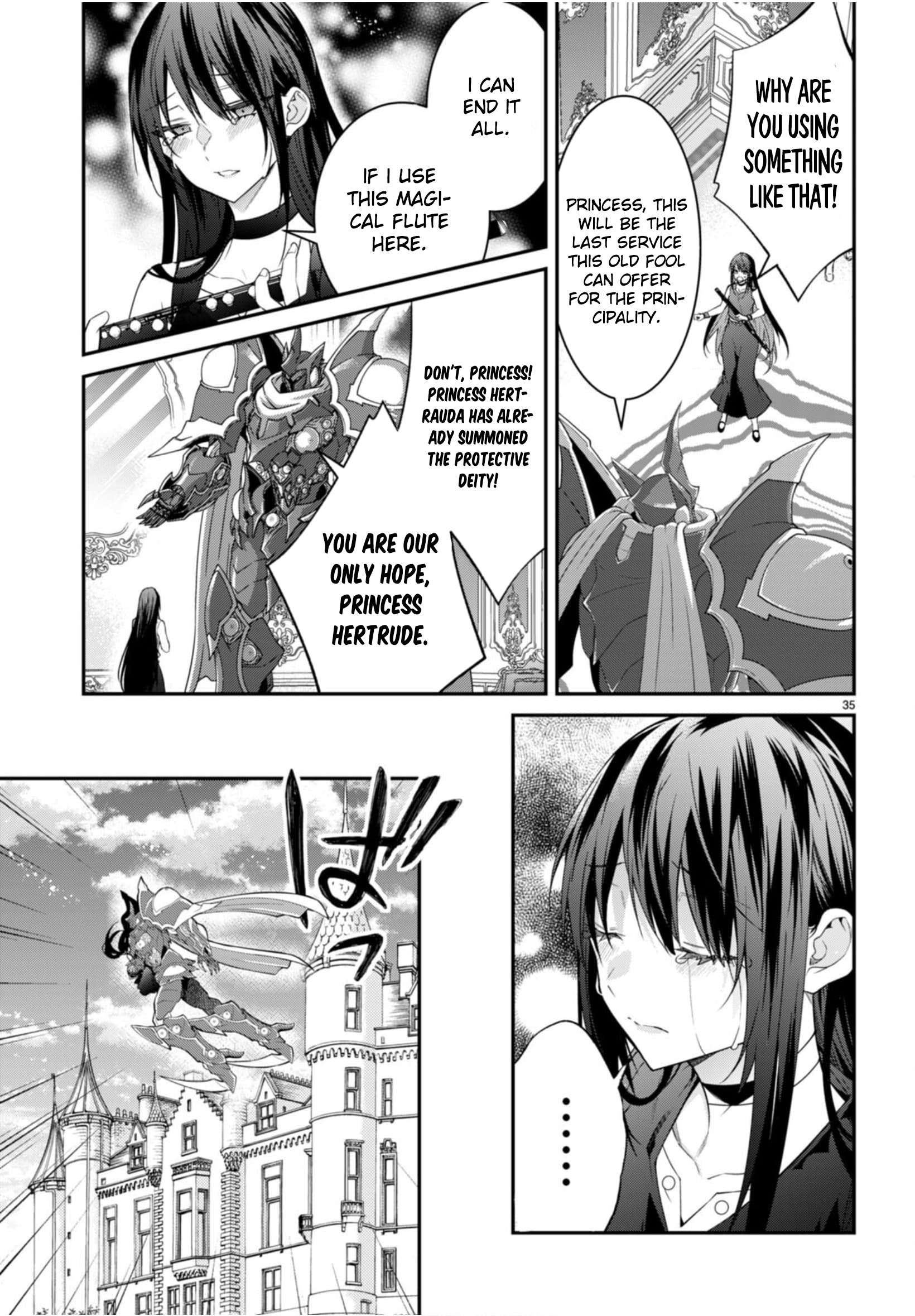 Otome Game Sekai wa Mob ni Kibishii Sekai Desu chapter 56 page 35