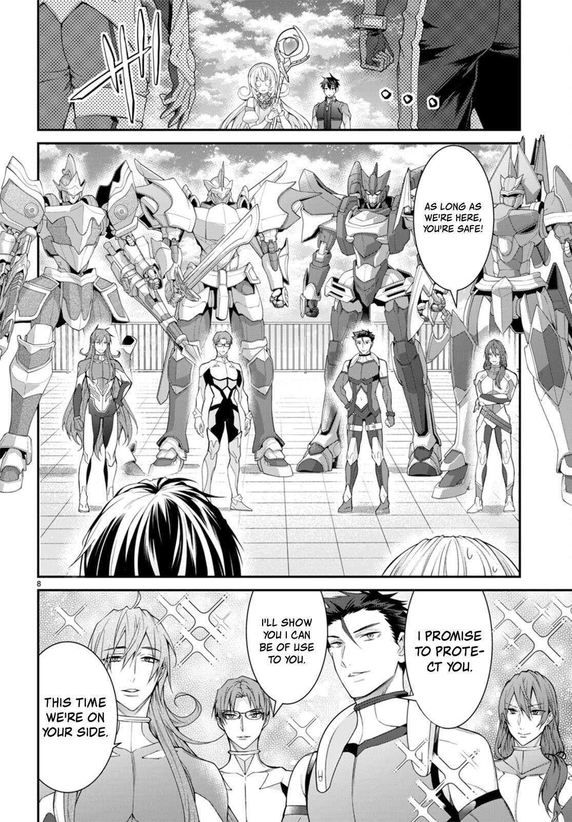 Otome Game Sekai wa Mob ni Kibishii Sekai Desu chapter 57 page 7