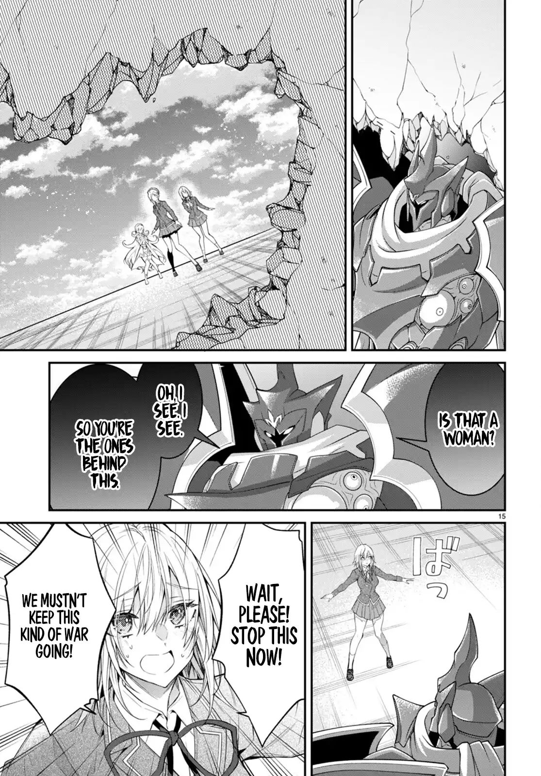 Otome Game Sekai wa Mob ni Kibishii Sekai Desu chapter 60 page 15