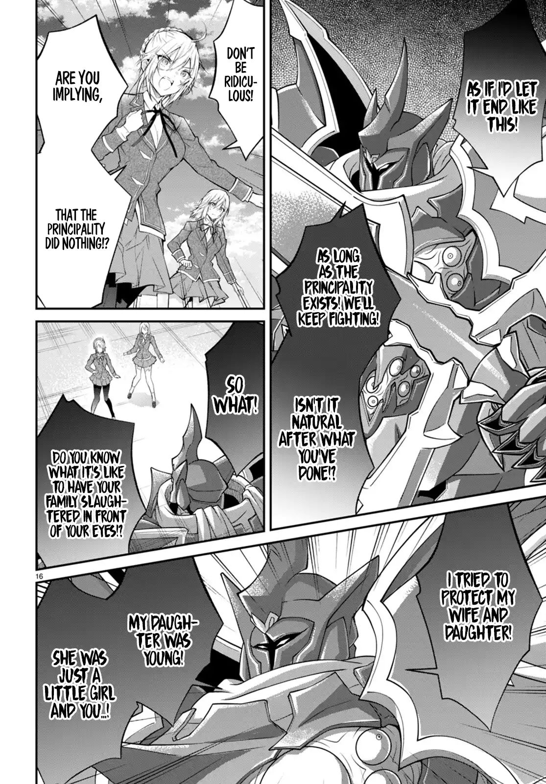 Otome Game Sekai wa Mob ni Kibishii Sekai Desu chapter 60 page 16