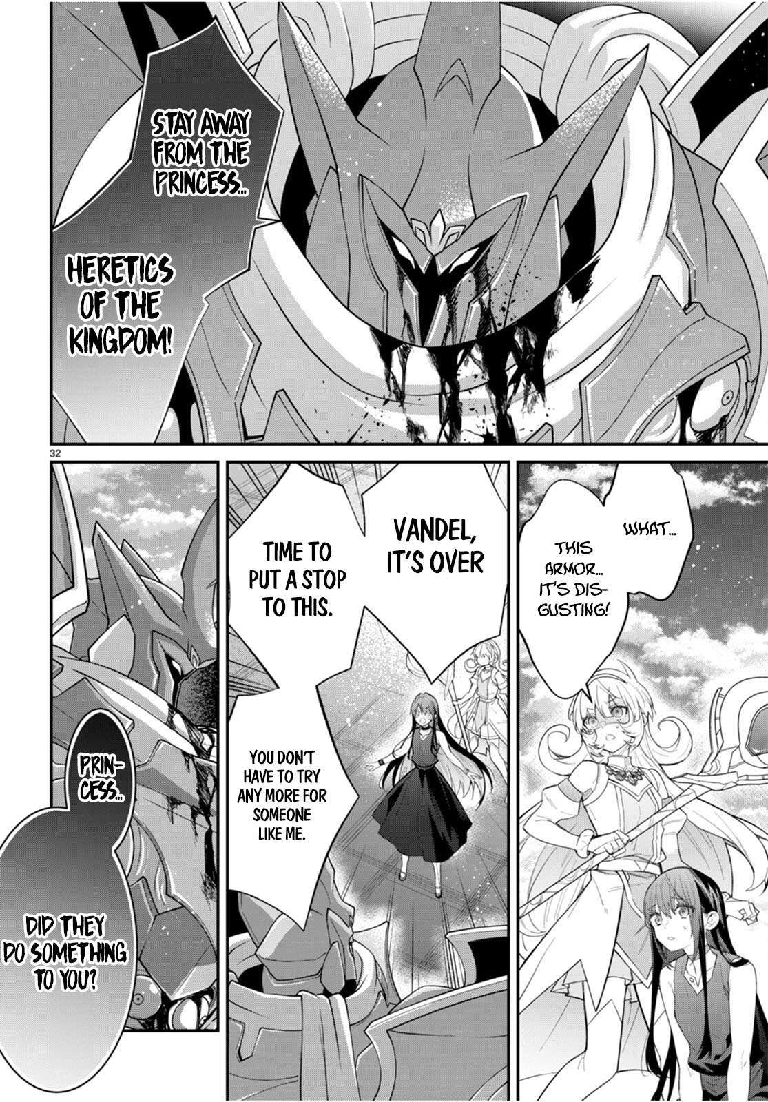 Otome Game Sekai wa Mob ni Kibishii Sekai Desu chapter 62 page 32