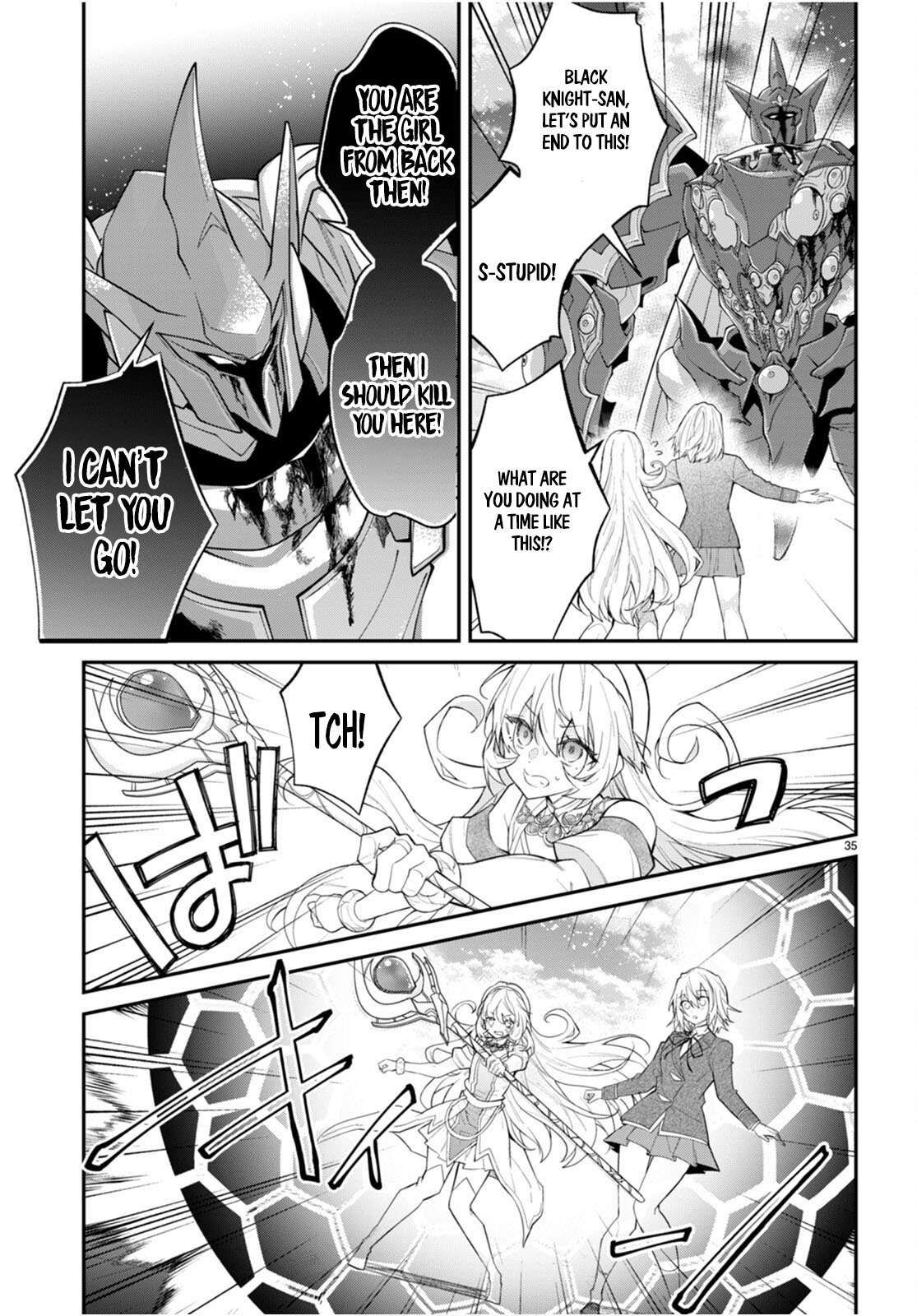 Otome Game Sekai wa Mob ni Kibishii Sekai Desu chapter 62 page 35