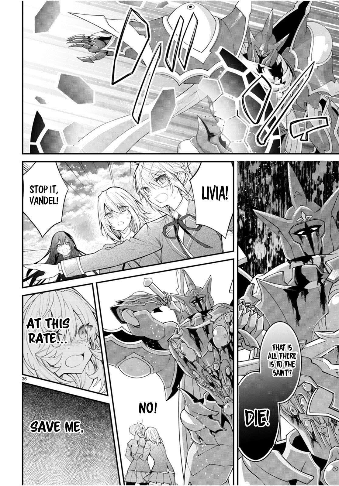 Otome Game Sekai wa Mob ni Kibishii Sekai Desu chapter 62 page 36