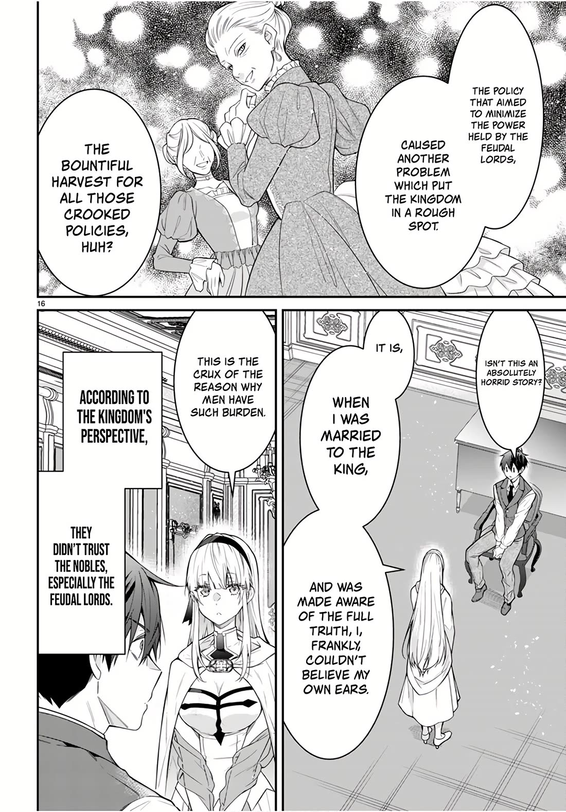 Otome Game Sekai wa Mob ni Kibishii Sekai Desu chapter 64 page 16