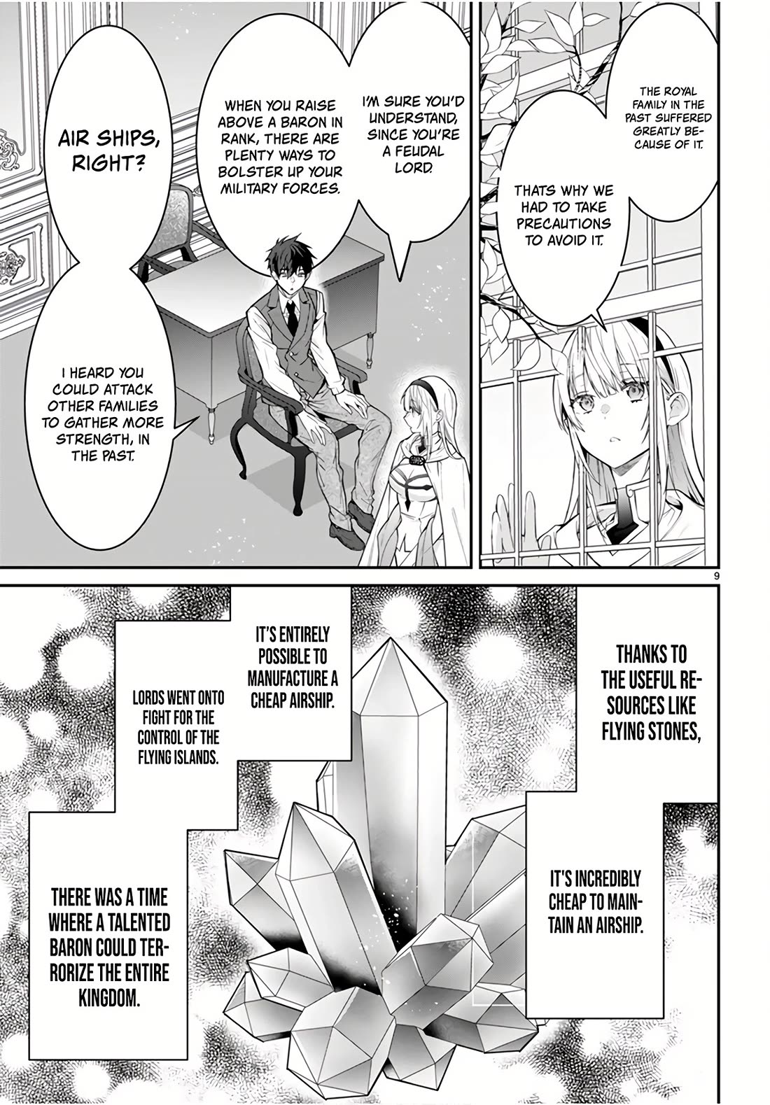 Otome Game Sekai wa Mob ni Kibishii Sekai Desu chapter 64 page 9