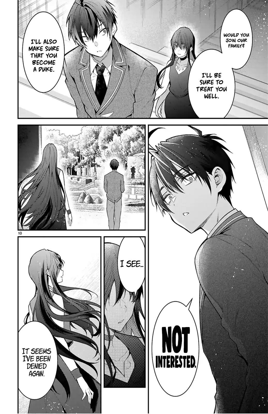 Otome Game Sekai wa Mob ni Kibishii Sekai Desu chapter 65 page 10