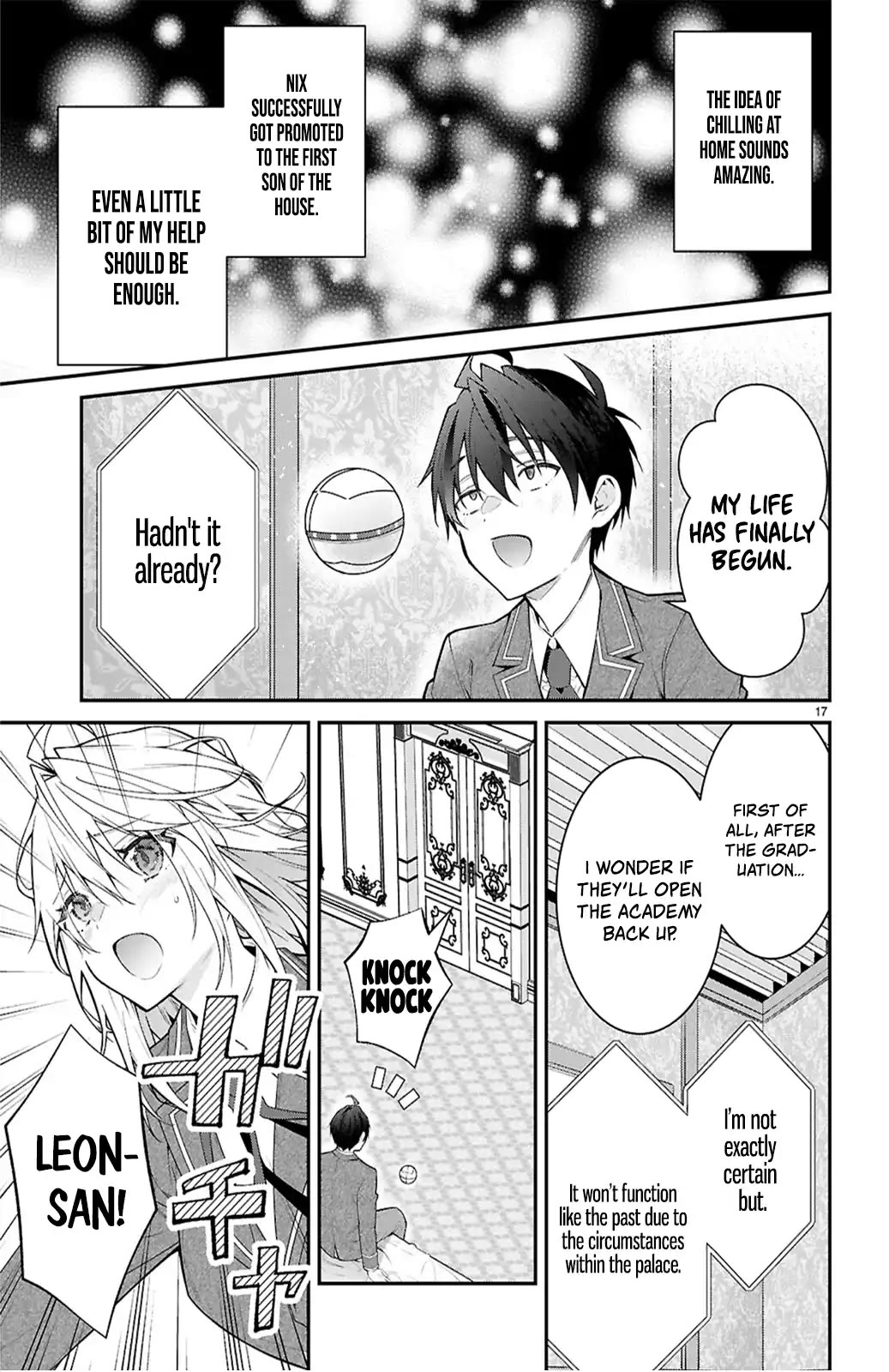 Otome Game Sekai wa Mob ni Kibishii Sekai Desu chapter 65 page 17