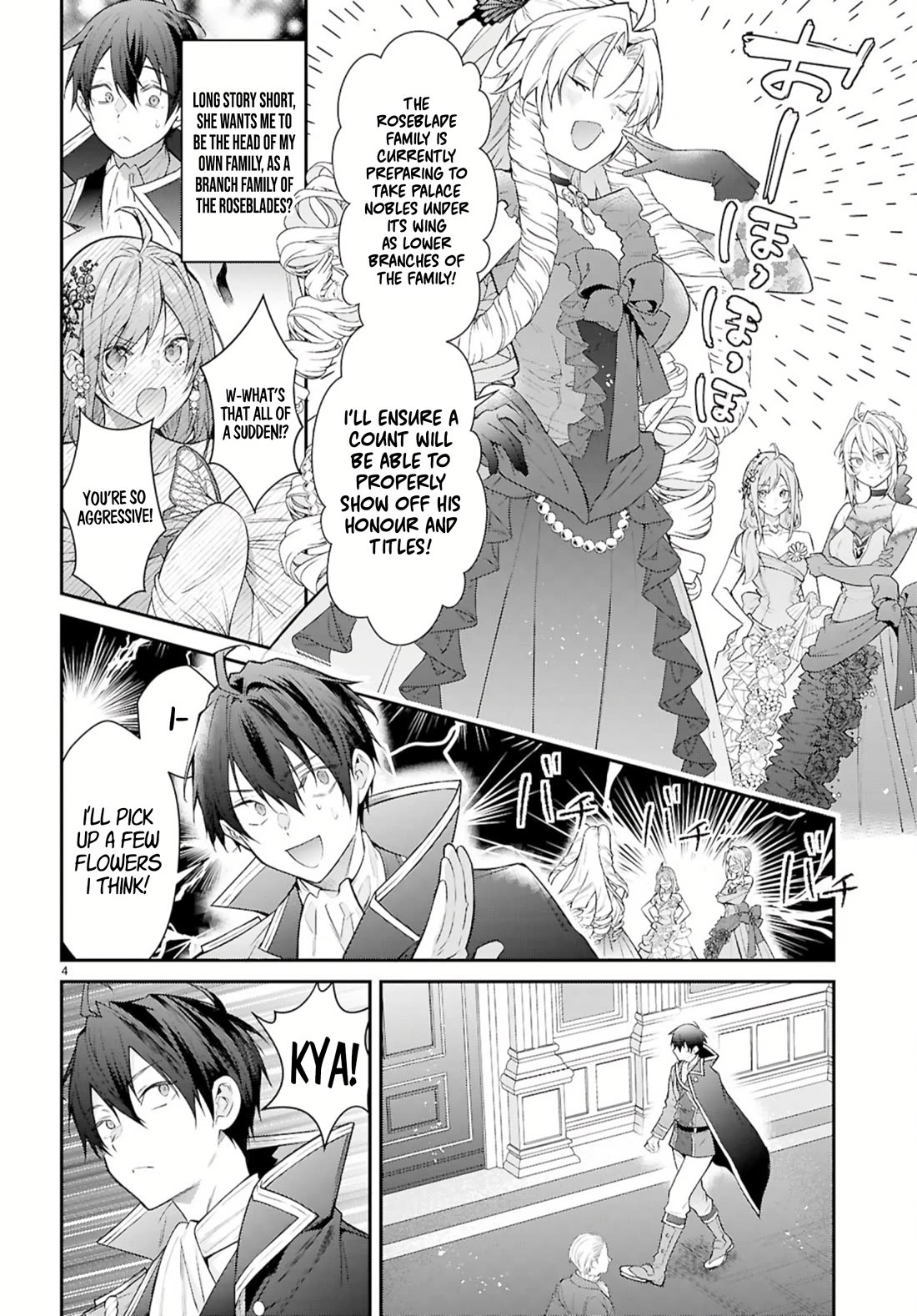 Otome Game Sekai wa Mob ni Kibishii Sekai Desu chapter 67 page 4