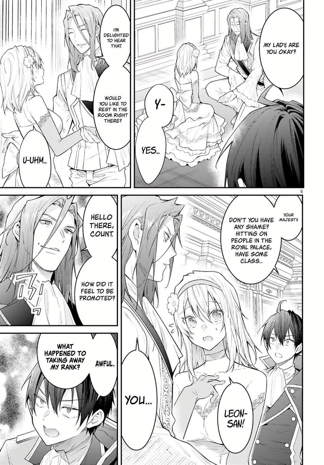 Otome Game Sekai wa Mob ni Kibishii Sekai Desu chapter 67 page 5