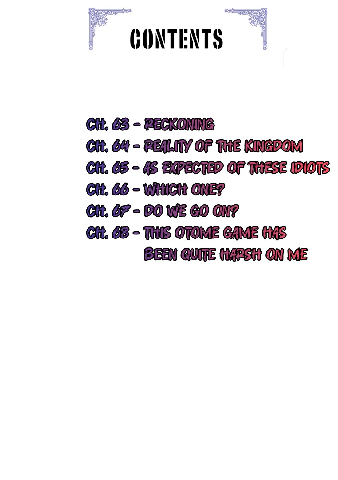 Otome Game Sekai wa Mob ni Kibishii Sekai Desu chapter 68.5 page 2