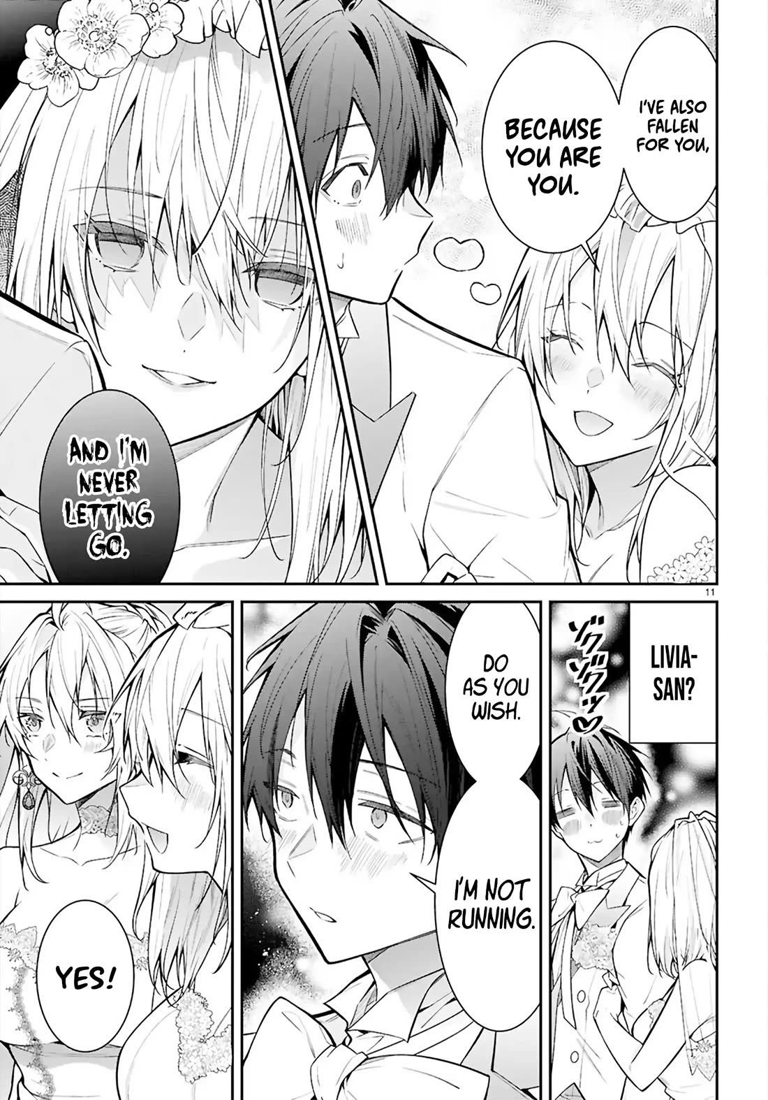 Otome Game Sekai wa Mob ni Kibishii Sekai Desu chapter 68 page 11