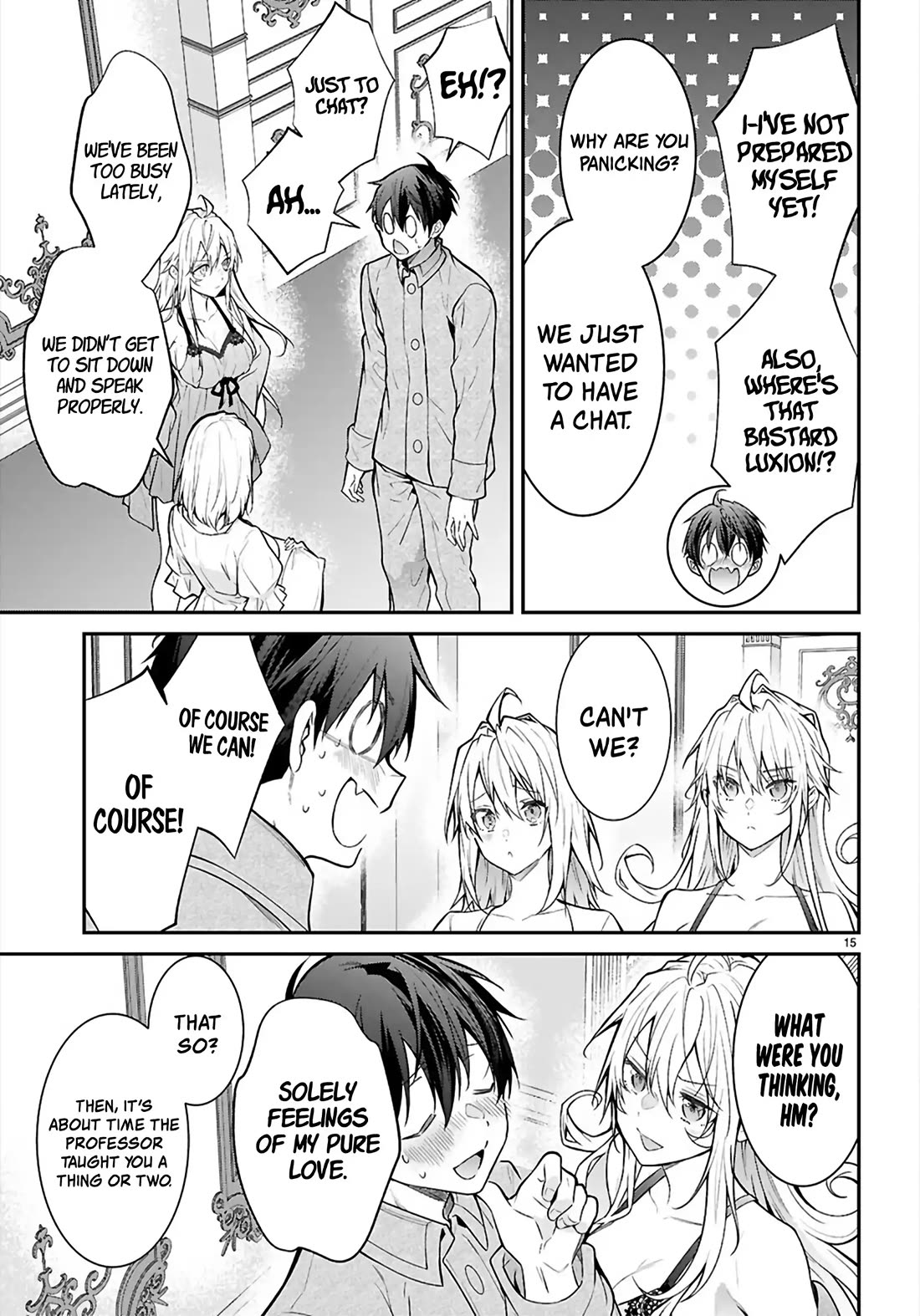 Otome Game Sekai wa Mob ni Kibishii Sekai Desu chapter 68 page 15